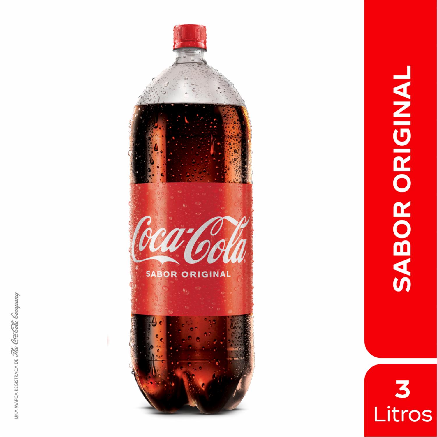 Bebida Gaseosa Sabor Original COCA-COLA 3050 Ml
