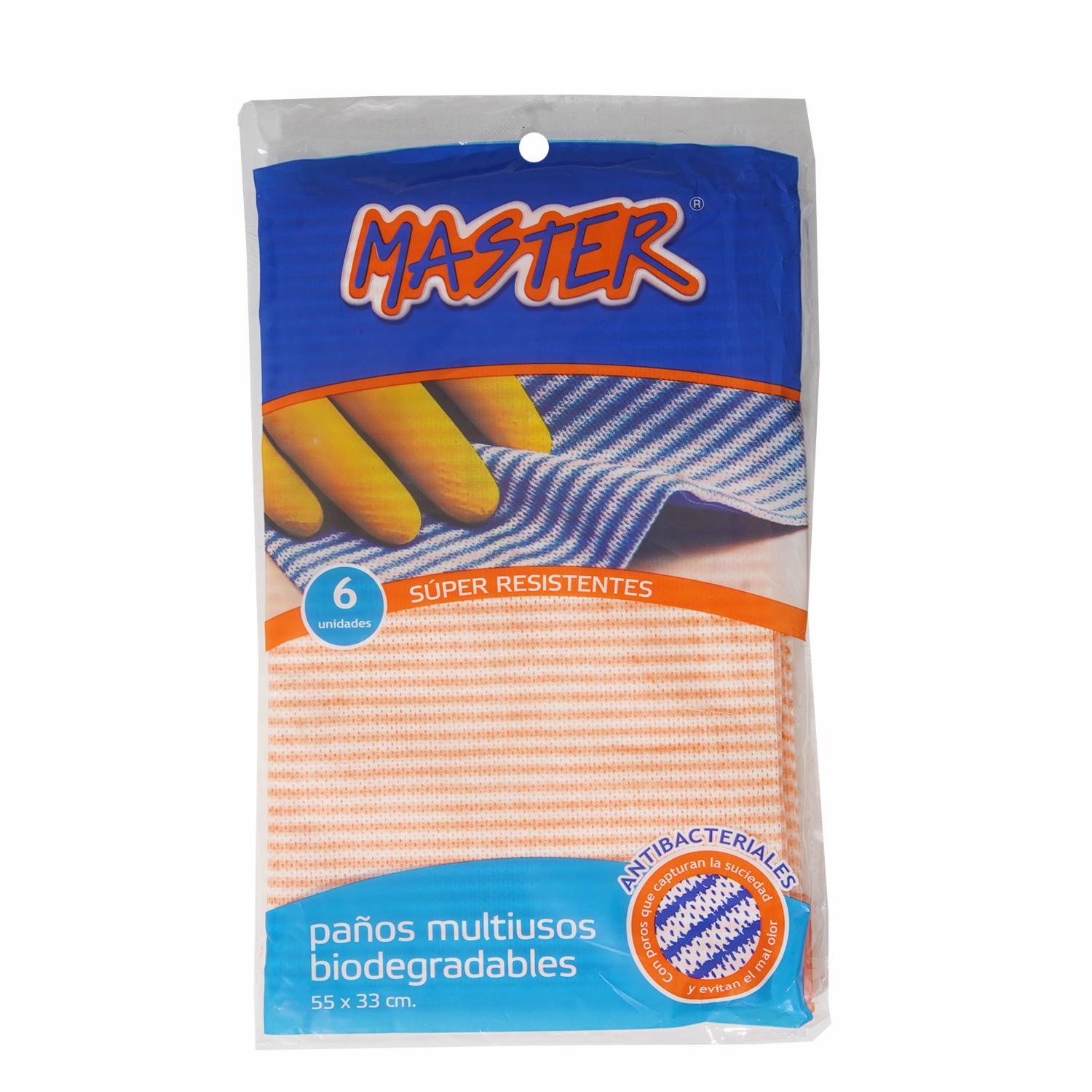 Paños Multiusos MASTER 6 Unidades