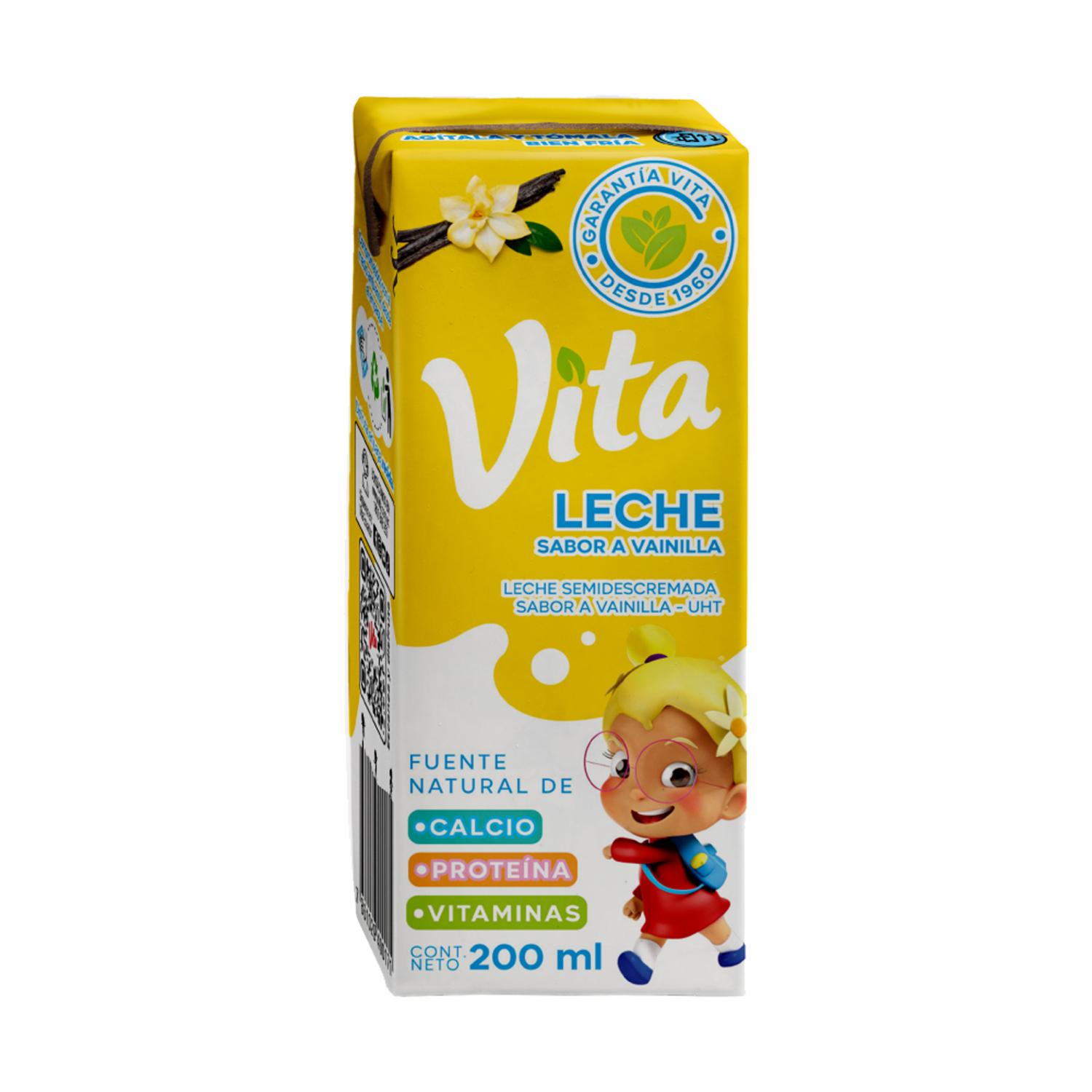 Leche Saborizada Vainilla VITA 200ml