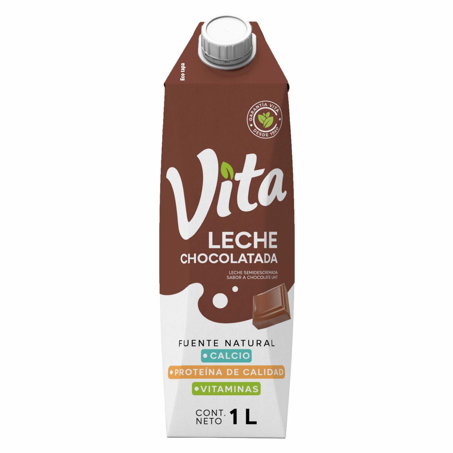 Leche Saborizada Sabor Chocolate VITA Tetrapak