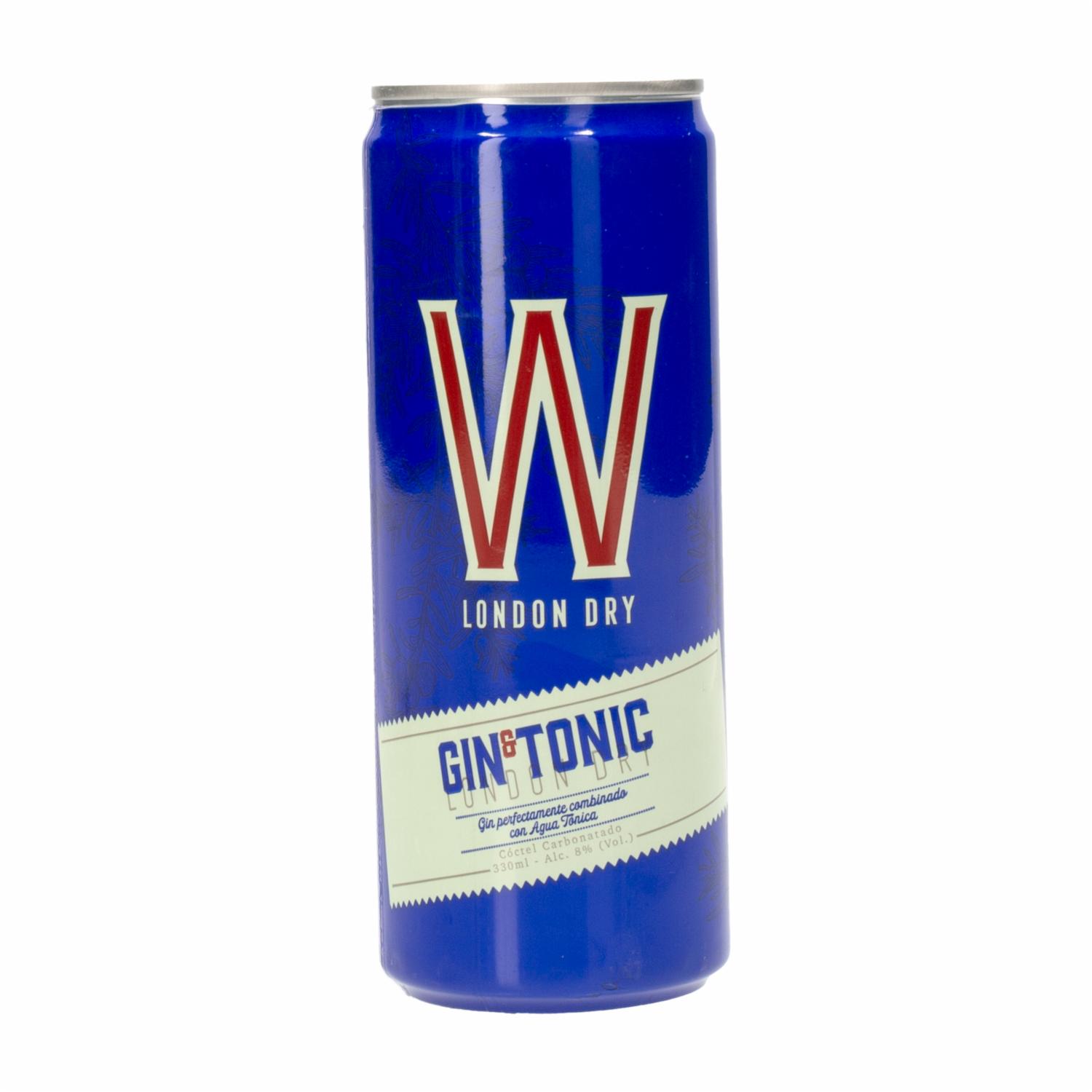 Gin Tonic Coctel W 330 Ml