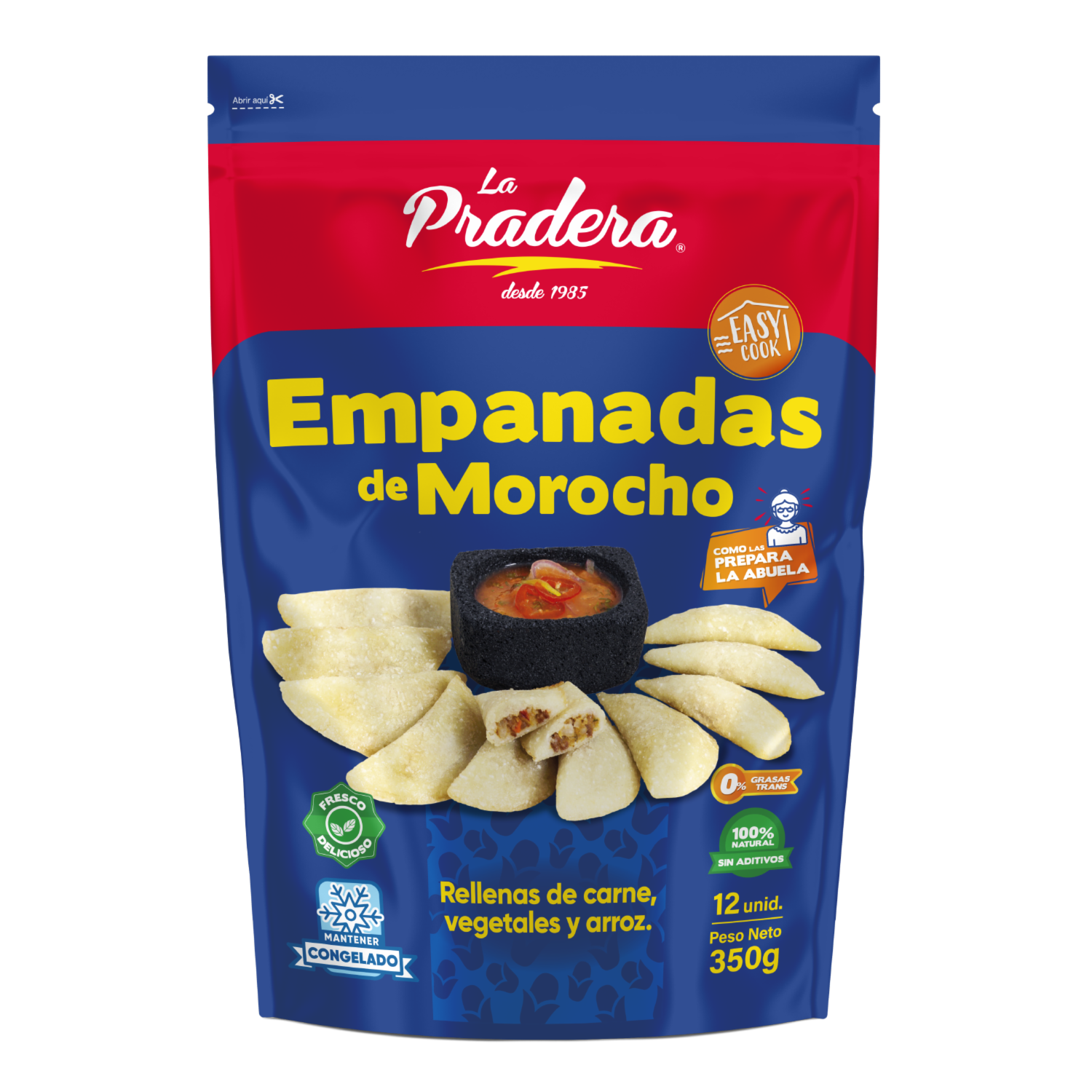 Empanada De Morocho Con Carne LA PRADERA 350 G