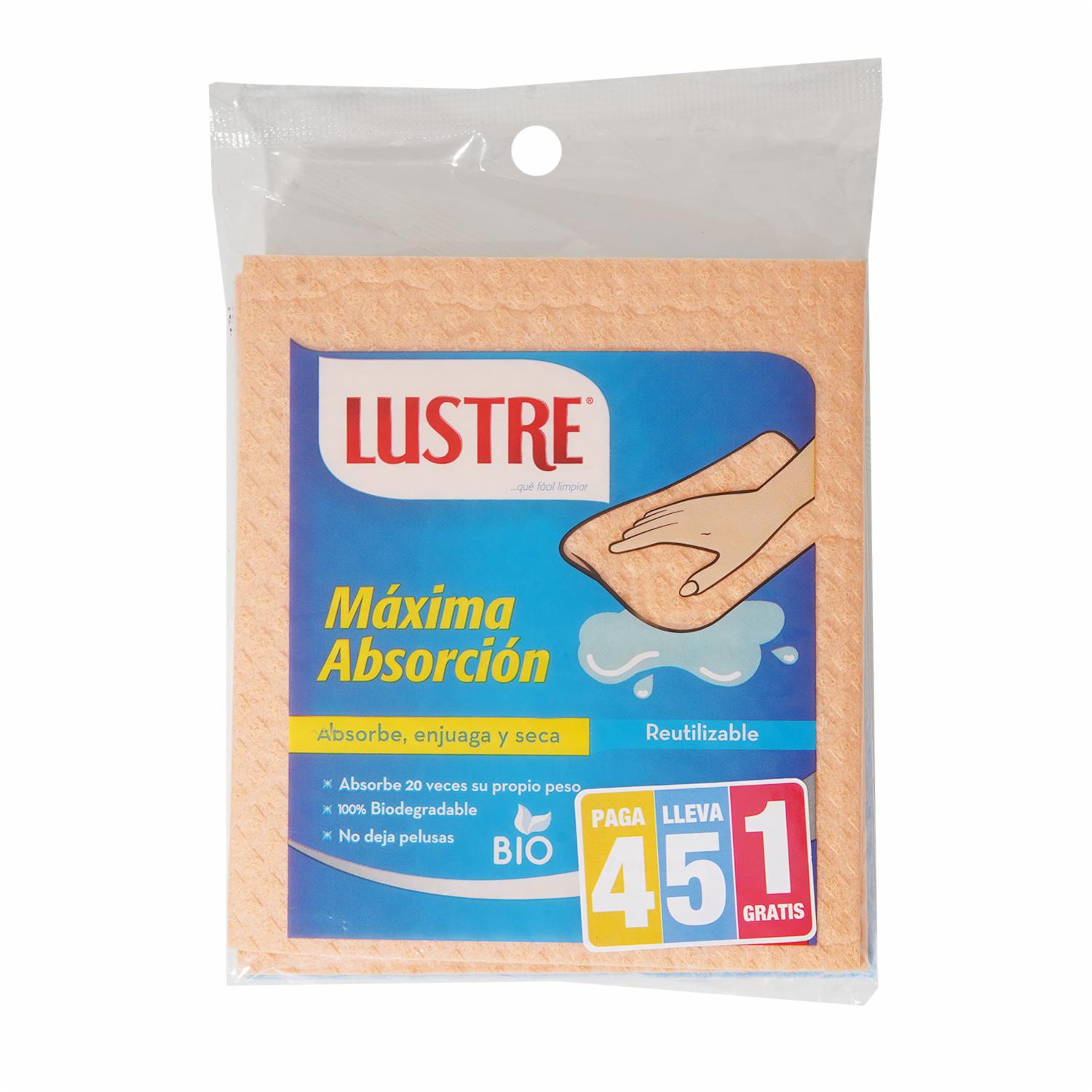 Paño Húmedo Paga 4 Lleva 5 LUSTRE 5 U