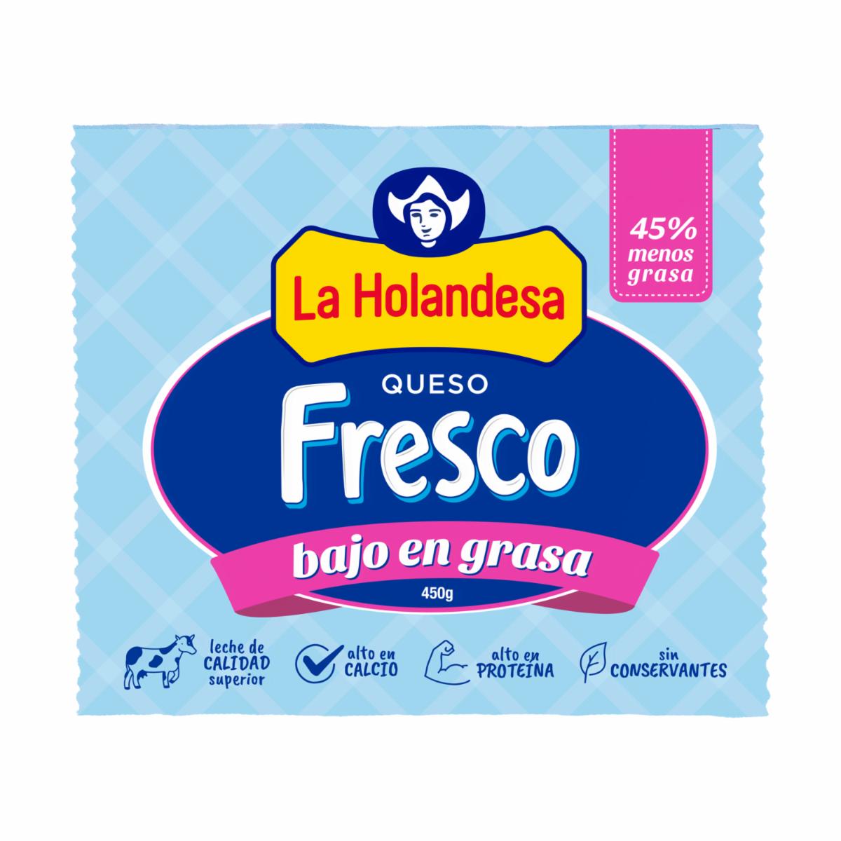 Queso Fresco Bajo En Grasa LA HOLANDESA 450 G