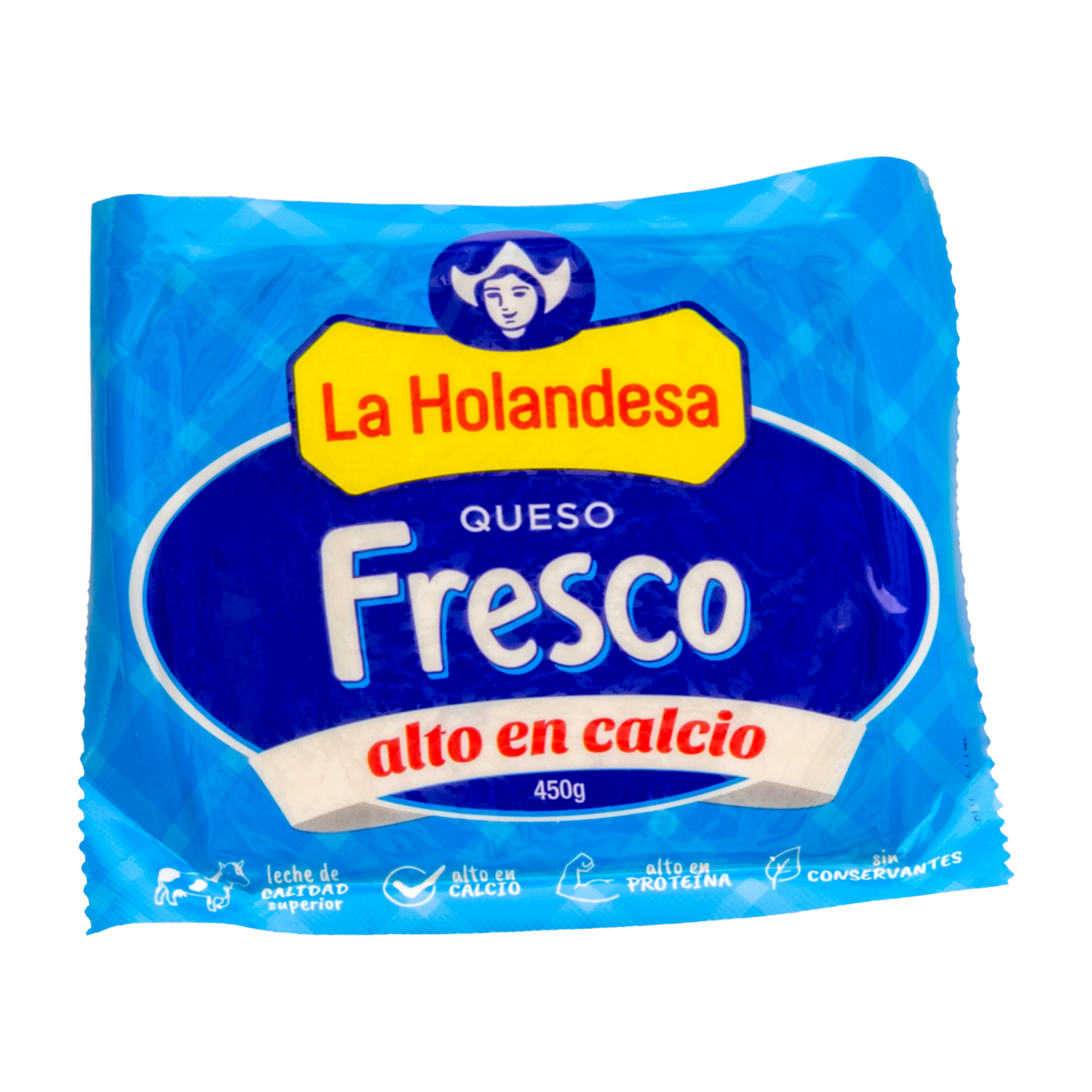 Queso Fresco Alto En Calcio LA HOLANDESA 450 G