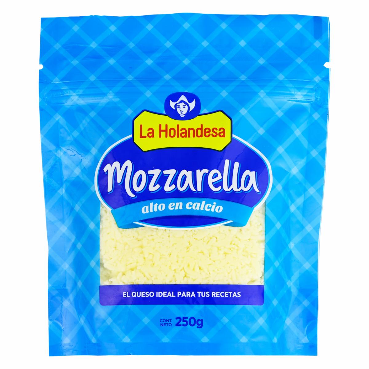 Queso Mozzarella Rallado LA HOLANDESA 250 G