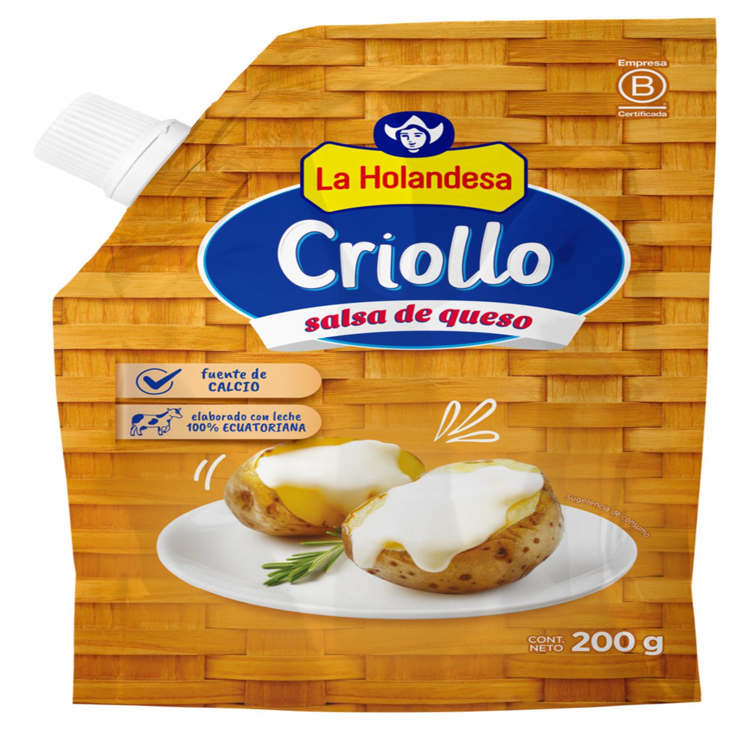 Salsa De Queso Criollo LA HOLANDESA 200 G