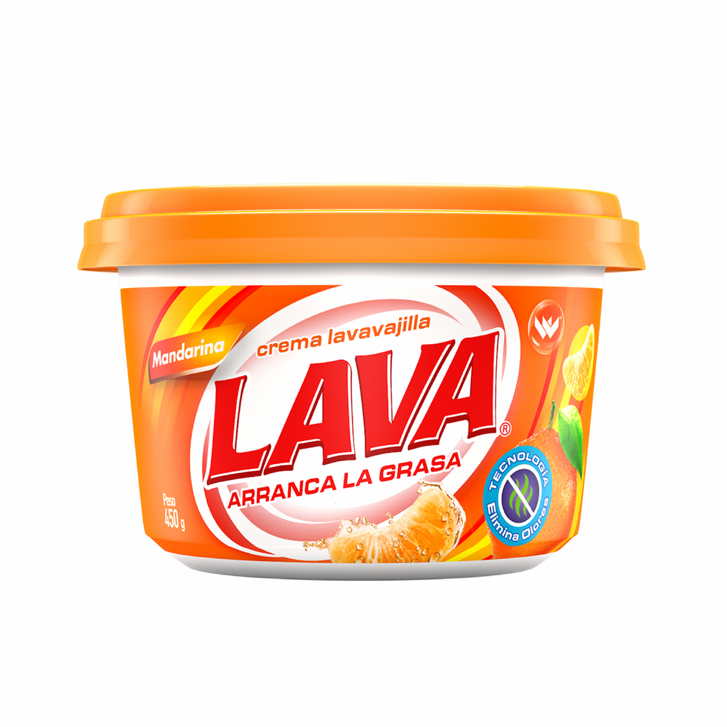 Lavavajilla En Crema Mandarina LAVA 450 G