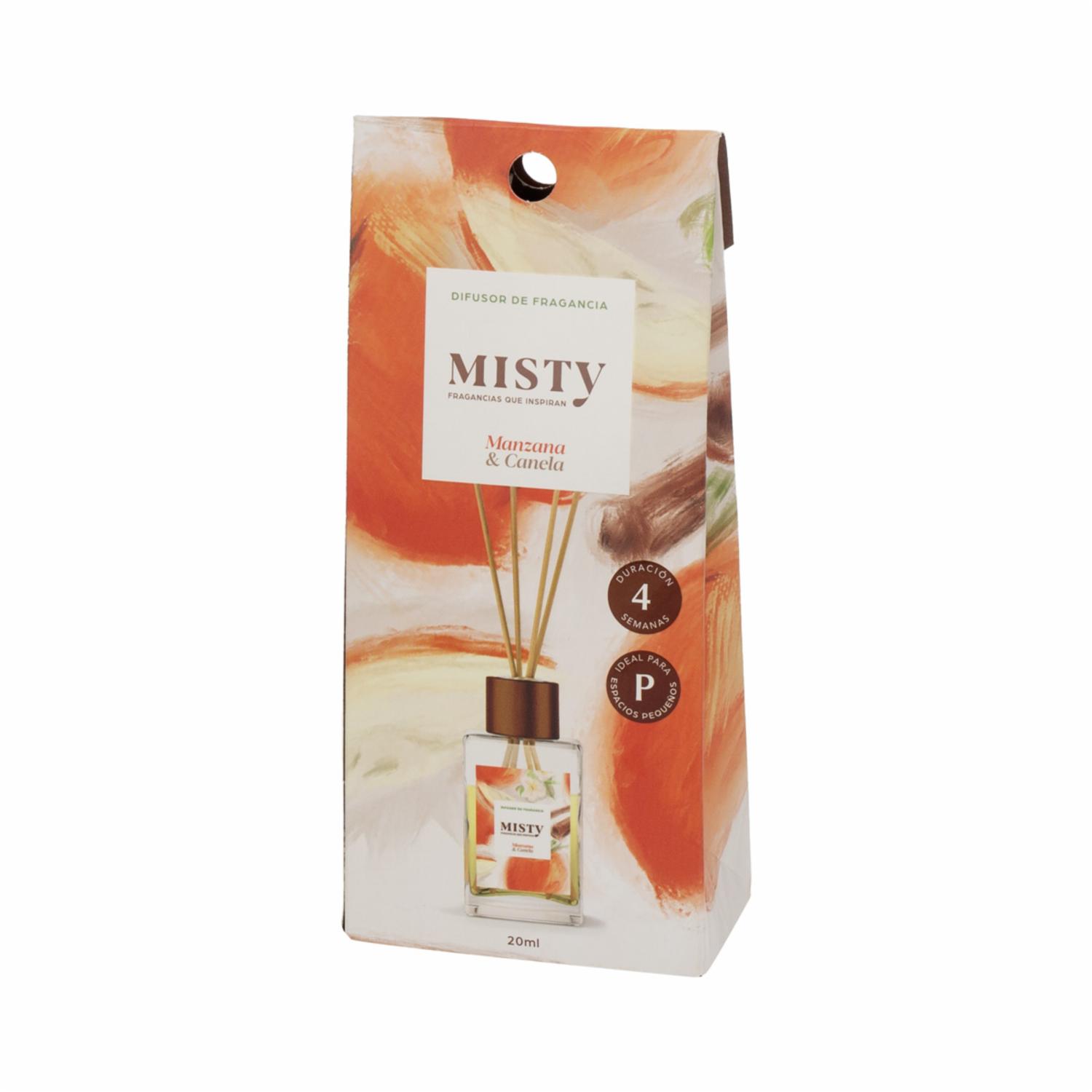 Difusor De Aroma Fragancia Manzana Y Canela MISTY 20 Ml