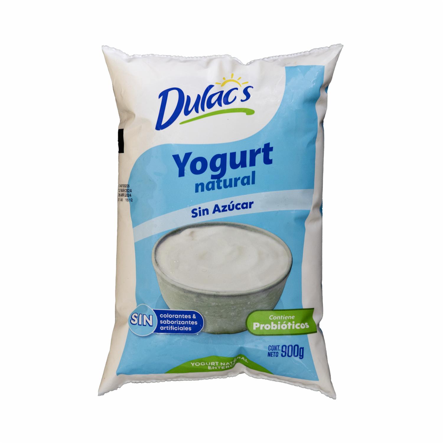 Yogurt Natural En Funda DULACS 900 G