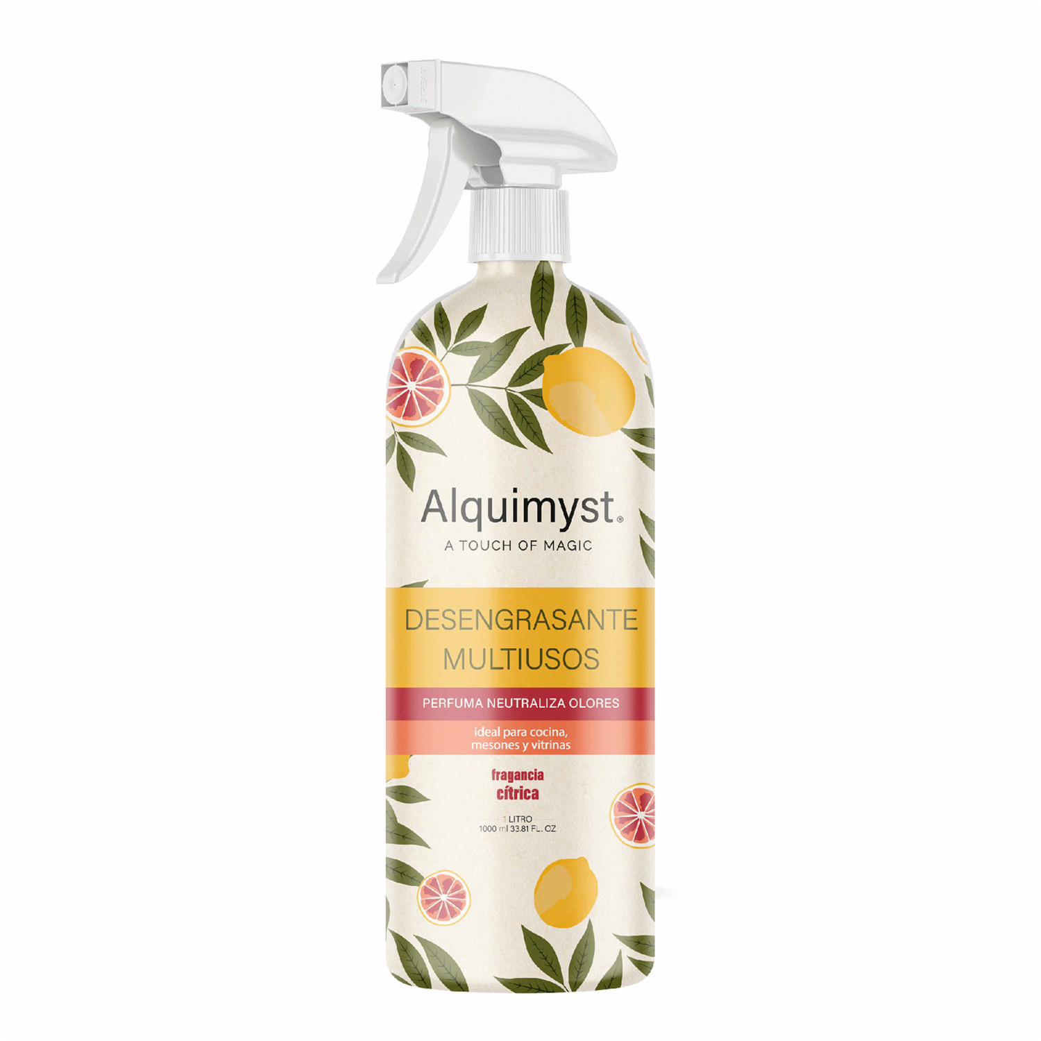 Desengrasante Multiusos Fragancia Cítrica ALQUIMYST 1000 Ml
