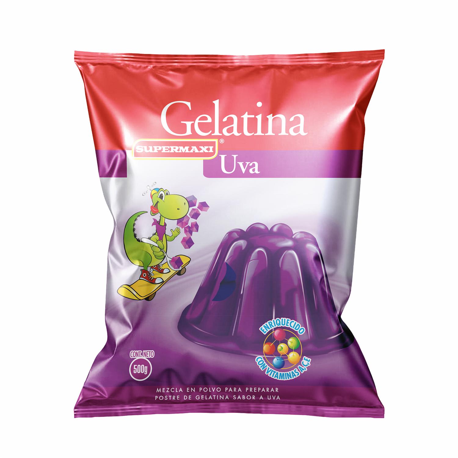 Gelatina De Uva SUPERMAXI 500 G