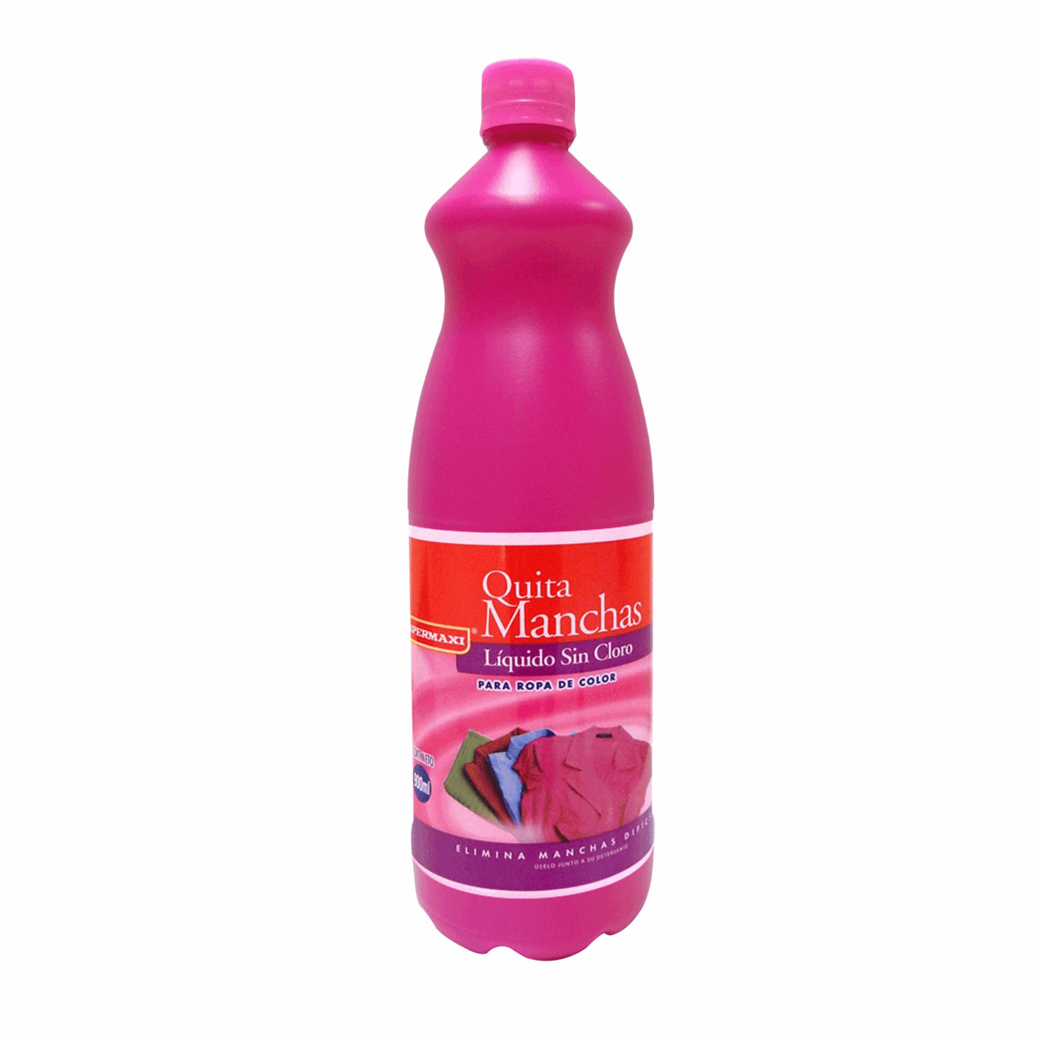 Quita Manchas Líquido Sin Cloro Para Ropa Color SUPERMAXI 900 Ml