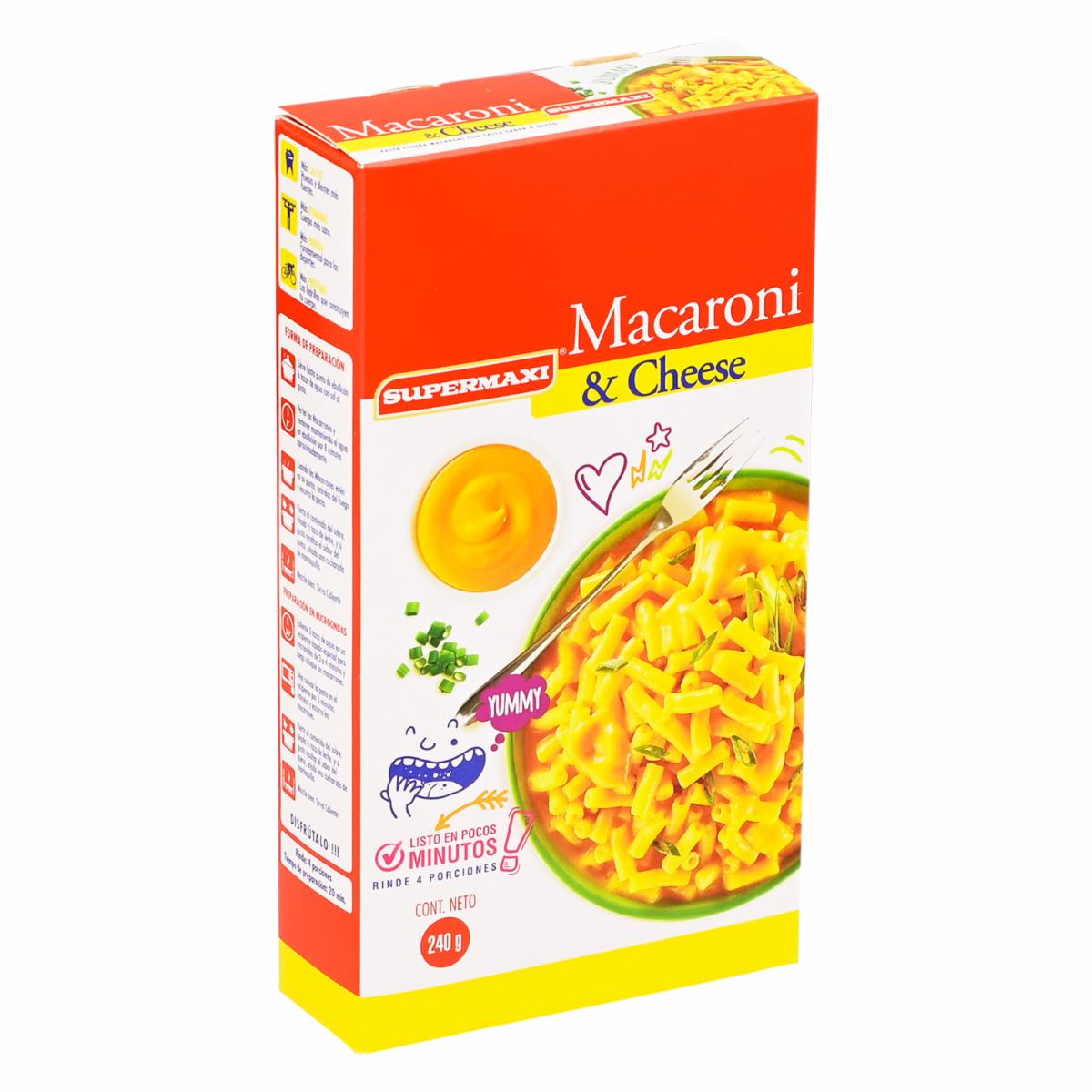 Pasta De Macarrón Y Queso SUPERMAXI 240 G