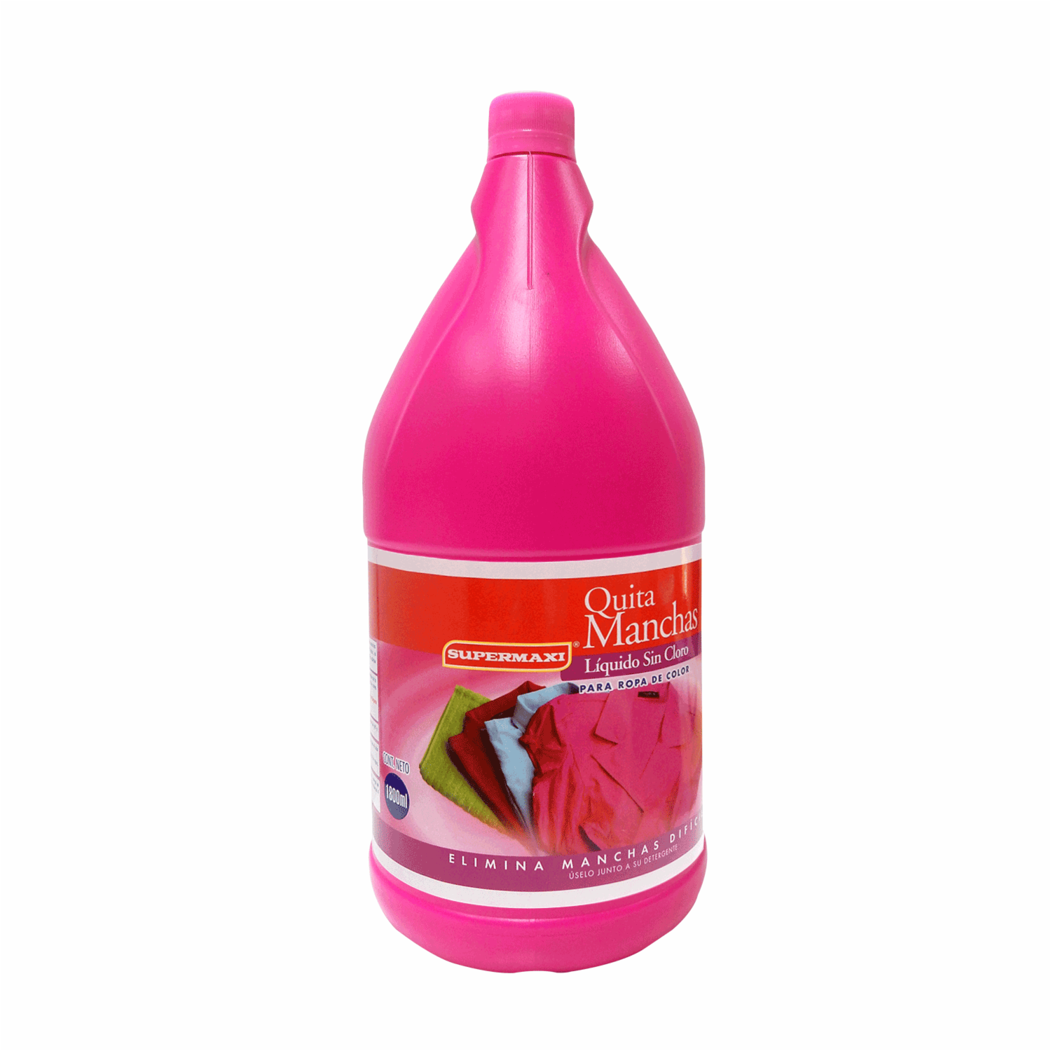 Quita Manchas Líquido Sin Cloro Para Ropa Blanca SUPERMAXI 1800 Ml