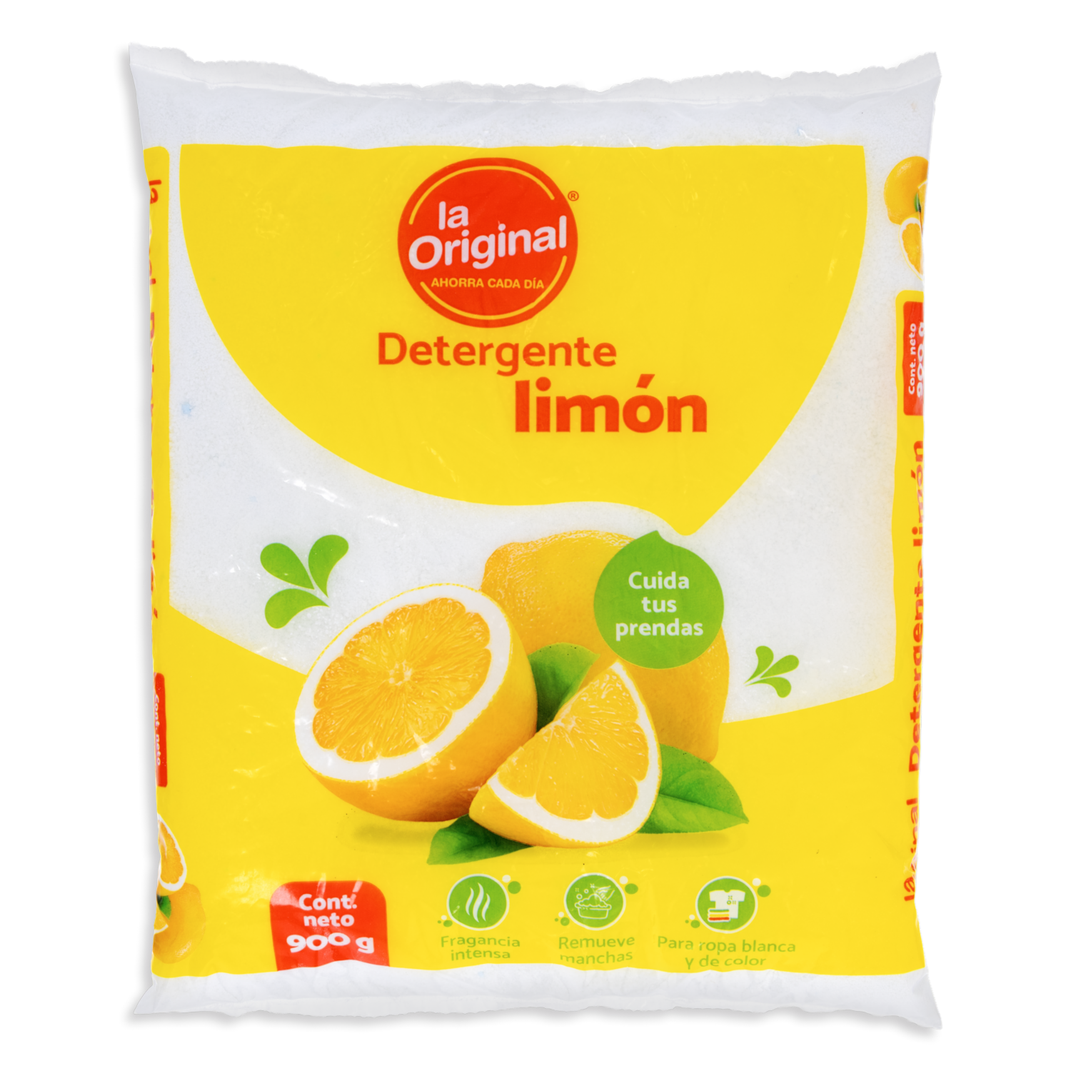 Detergente En Polvo Fragancia Limón LA ORIGINAL 900 G