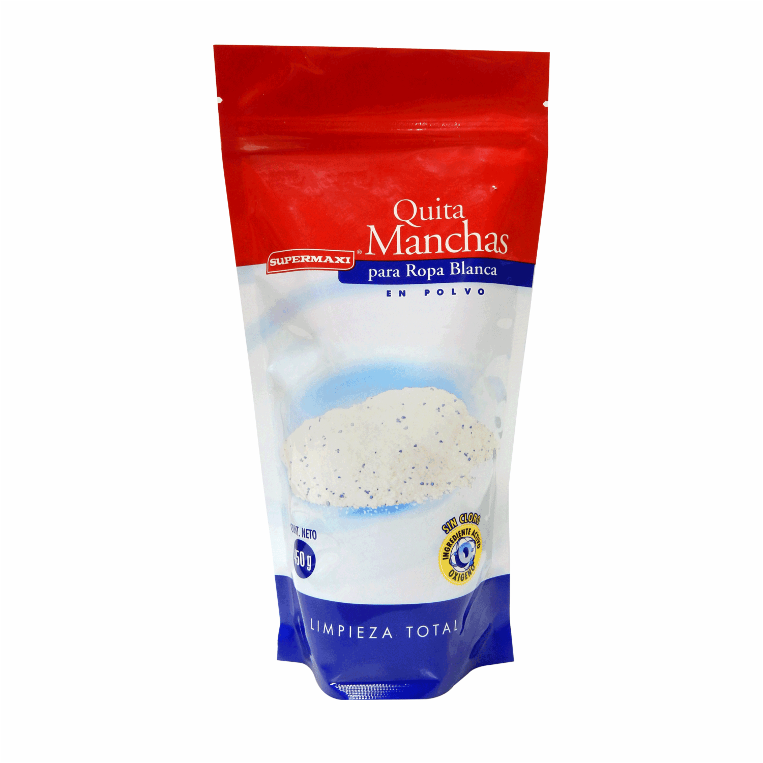 Quita Manchas En Polvo Para Ropa Blanca SUPERMAXI 450 G