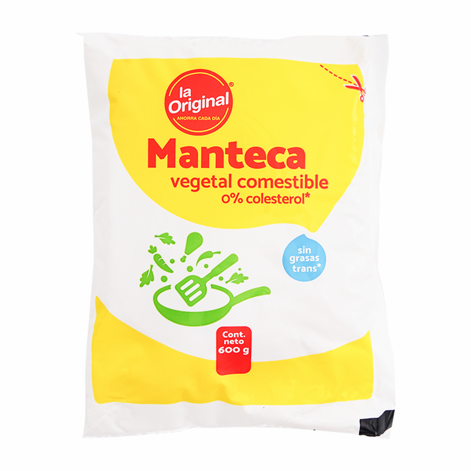 Manteca Vegetal LA ORIGINAL 600 G