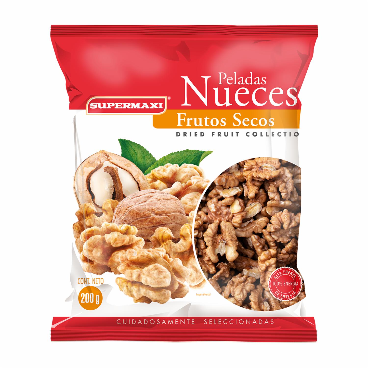 Nueces En Funda SUPERMAXI 200 G