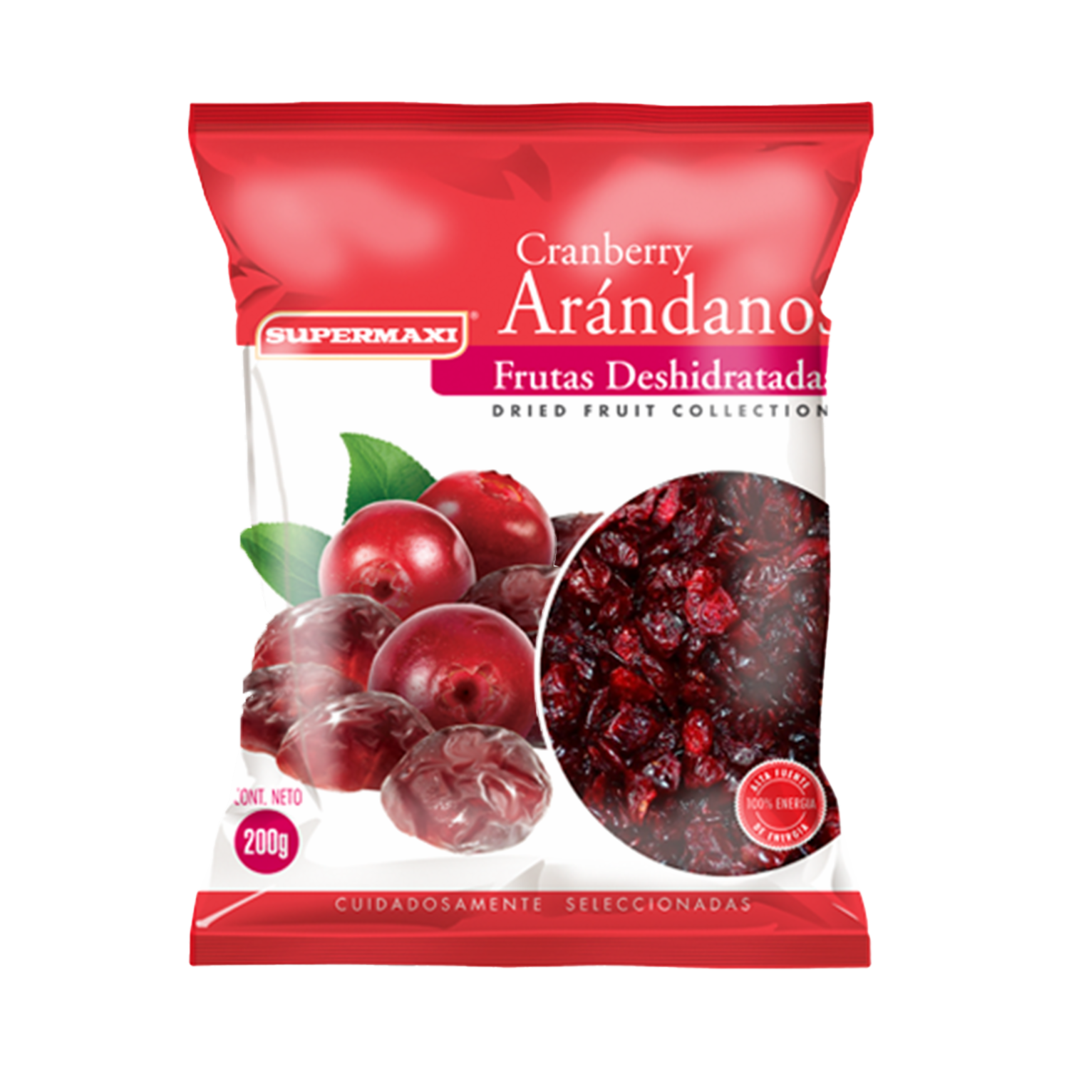 Arándanos Fruta Seca SUPERMAXI Funda