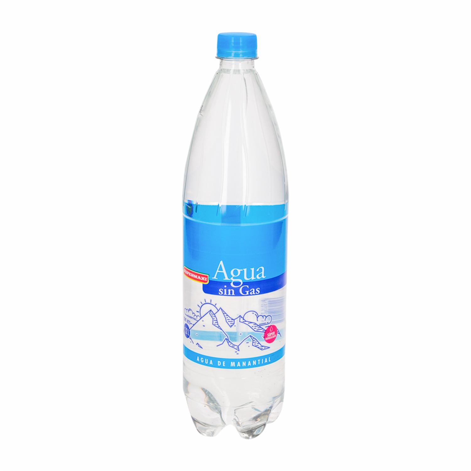 Agua Natural Sin Gas SUPERMAXI 1200 Ml