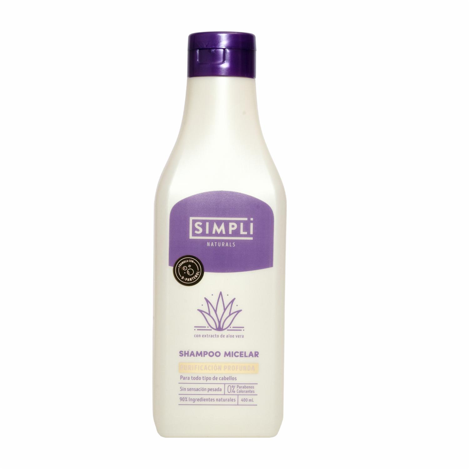 Shampoo De Cabello Micelar SIMPLI 400 Ml