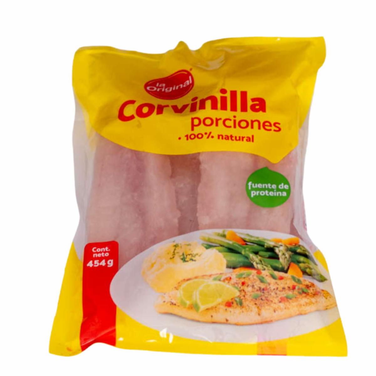 Pescado Corvinilla Porciones LA ORIGINAL 454 G