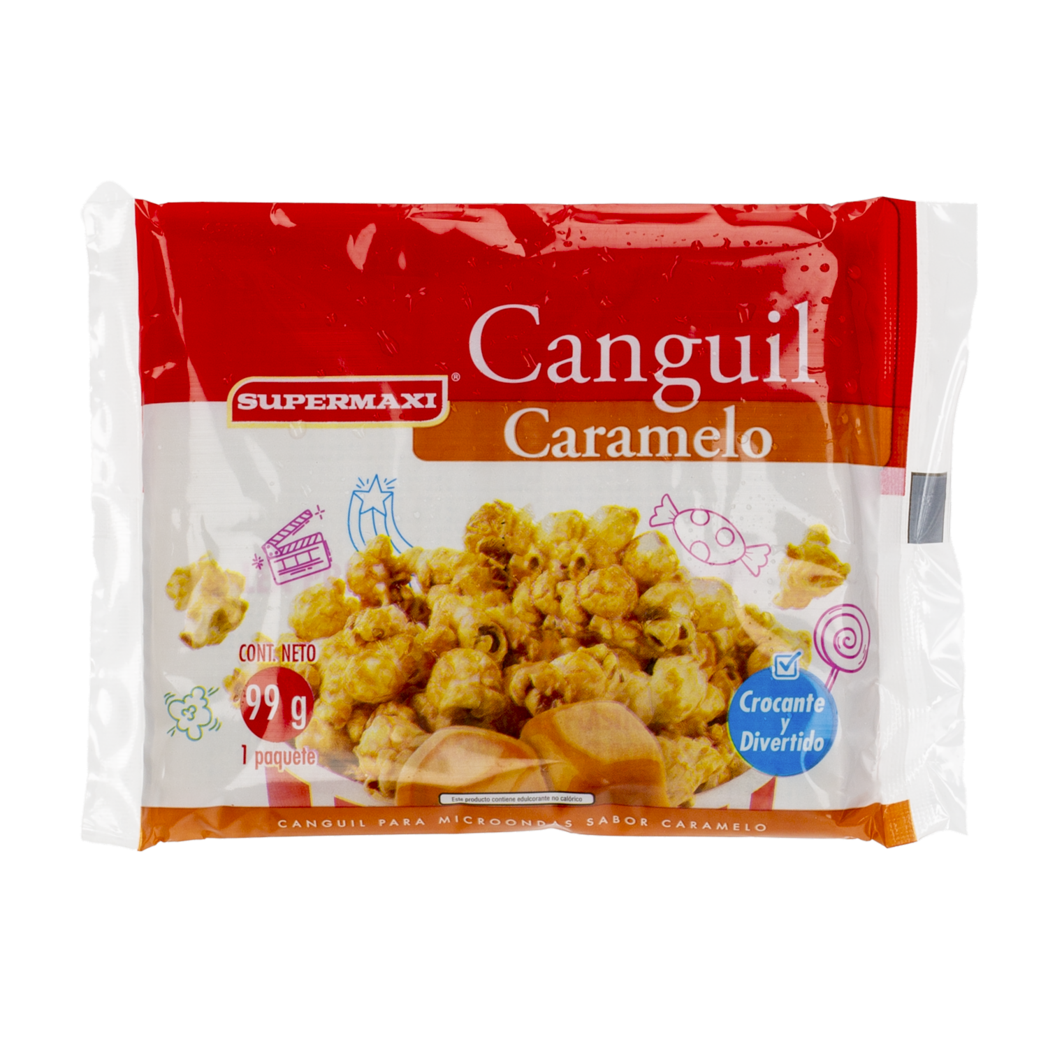 Canguil Sabor A Caramelo SUPERMAXI 99 G
