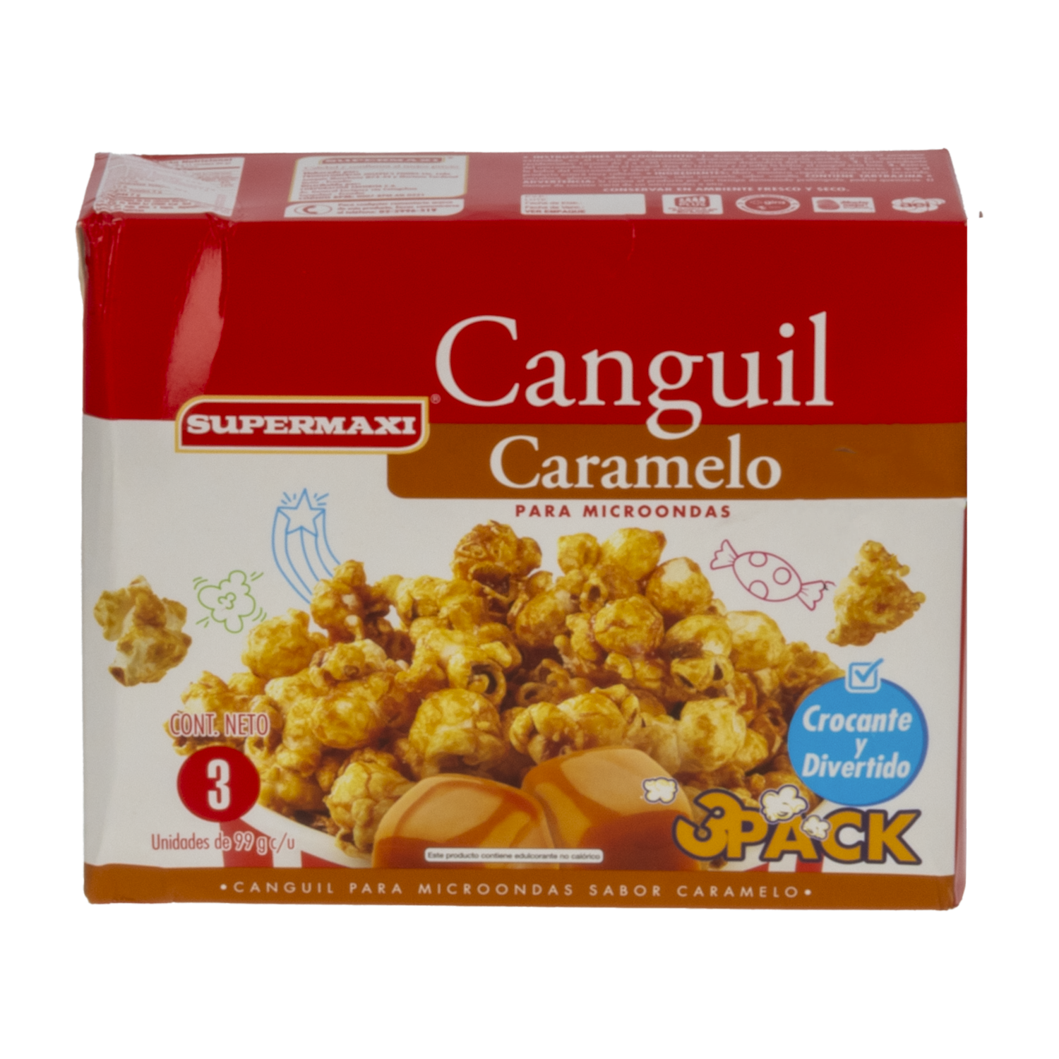 Canguil Sabor A Caramelo SUPERMAXI 297 G