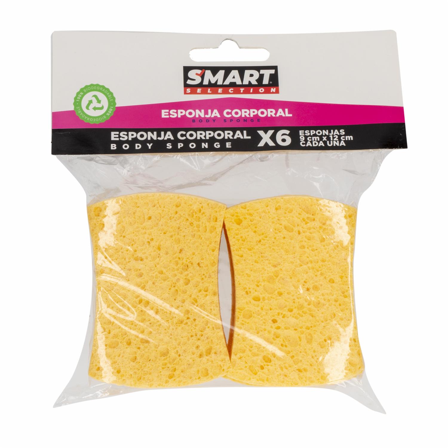 Esponja De Baño Corporal Skin Care SMART SELECTION 6 U