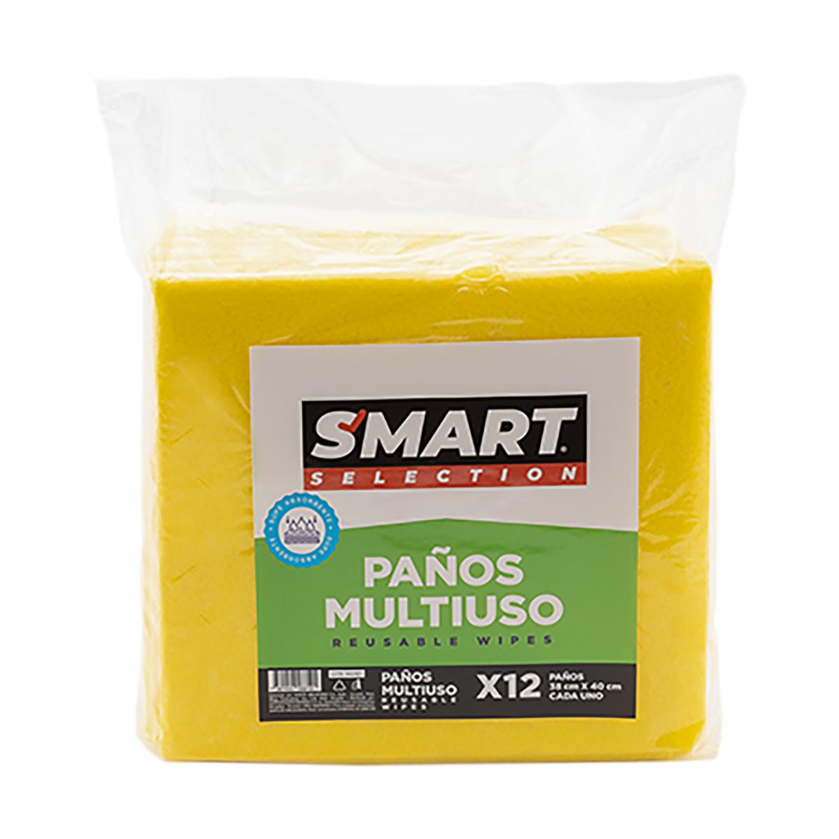 Paño Amarillo Multiuso SMART SELECTION 12 U