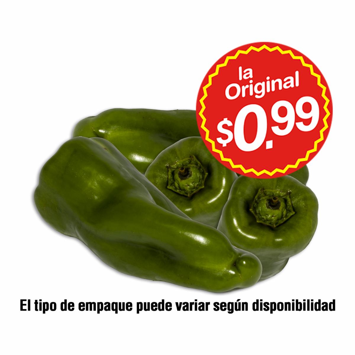 Pimiento Verde LA ORIGINAL 800 G