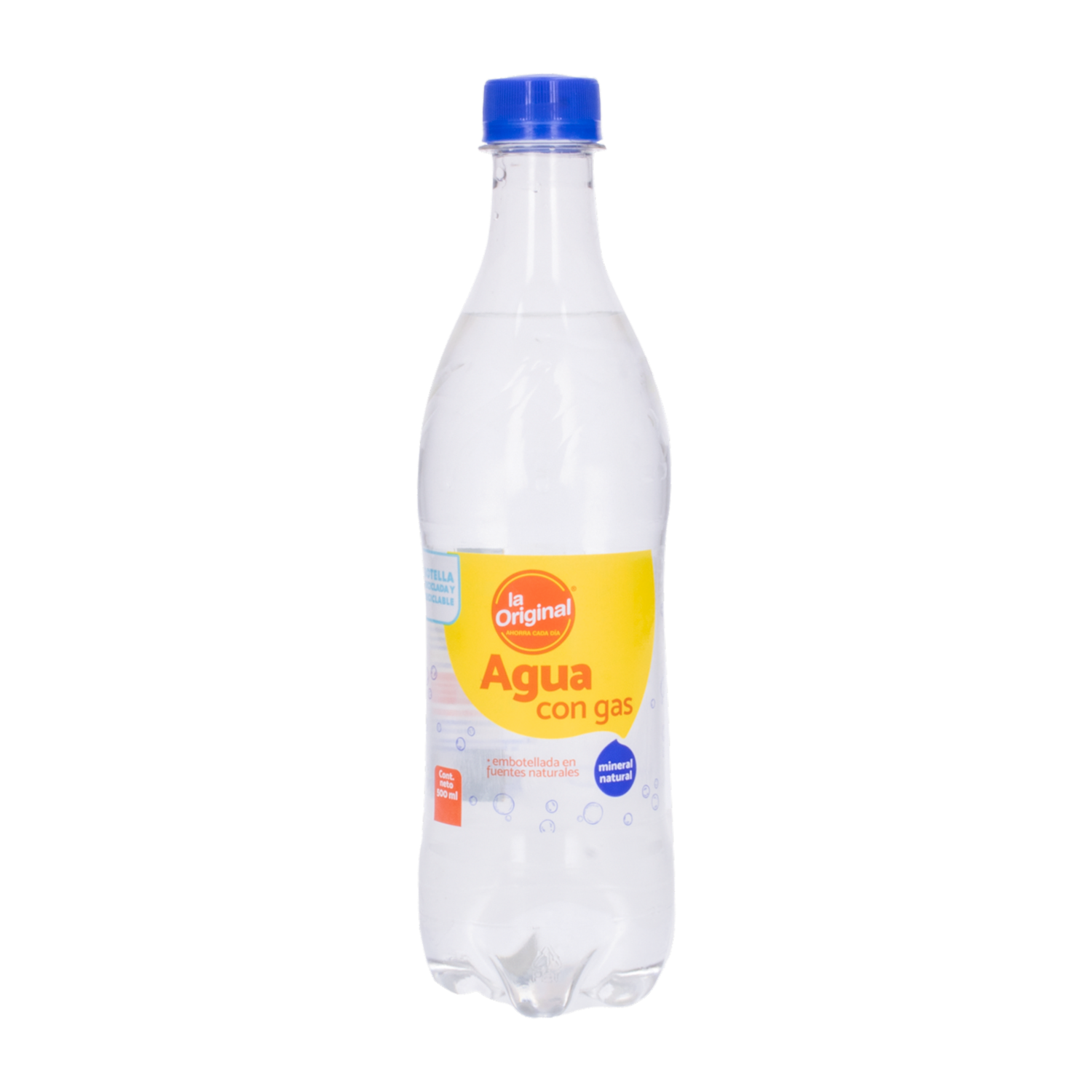 Agua Con Gas Natural LA ORIGINAL 500 Ml