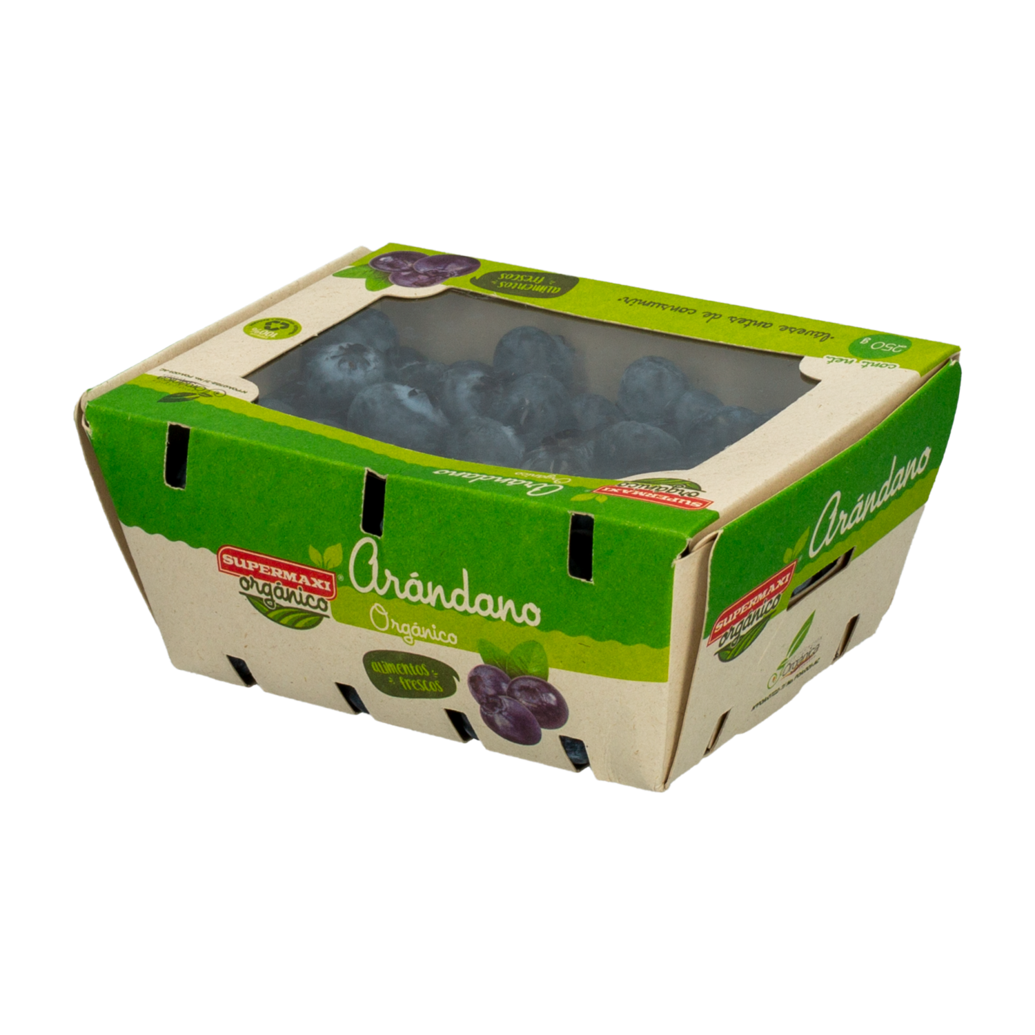 Arándanos Jumbo Orgánicos SUPERMAXI 250 G