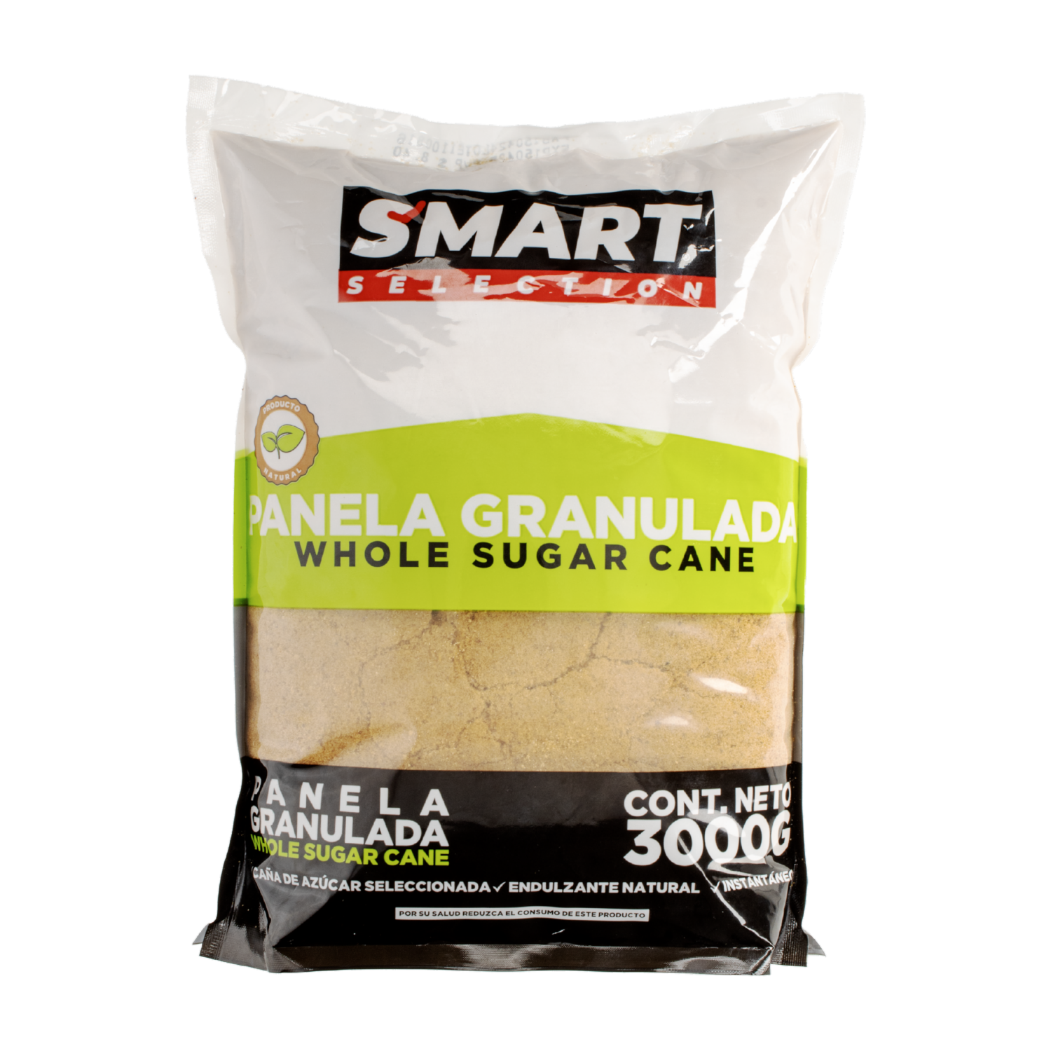 Panela Granulada De Caña De Azúcar SMART SELECTION 3 Kg