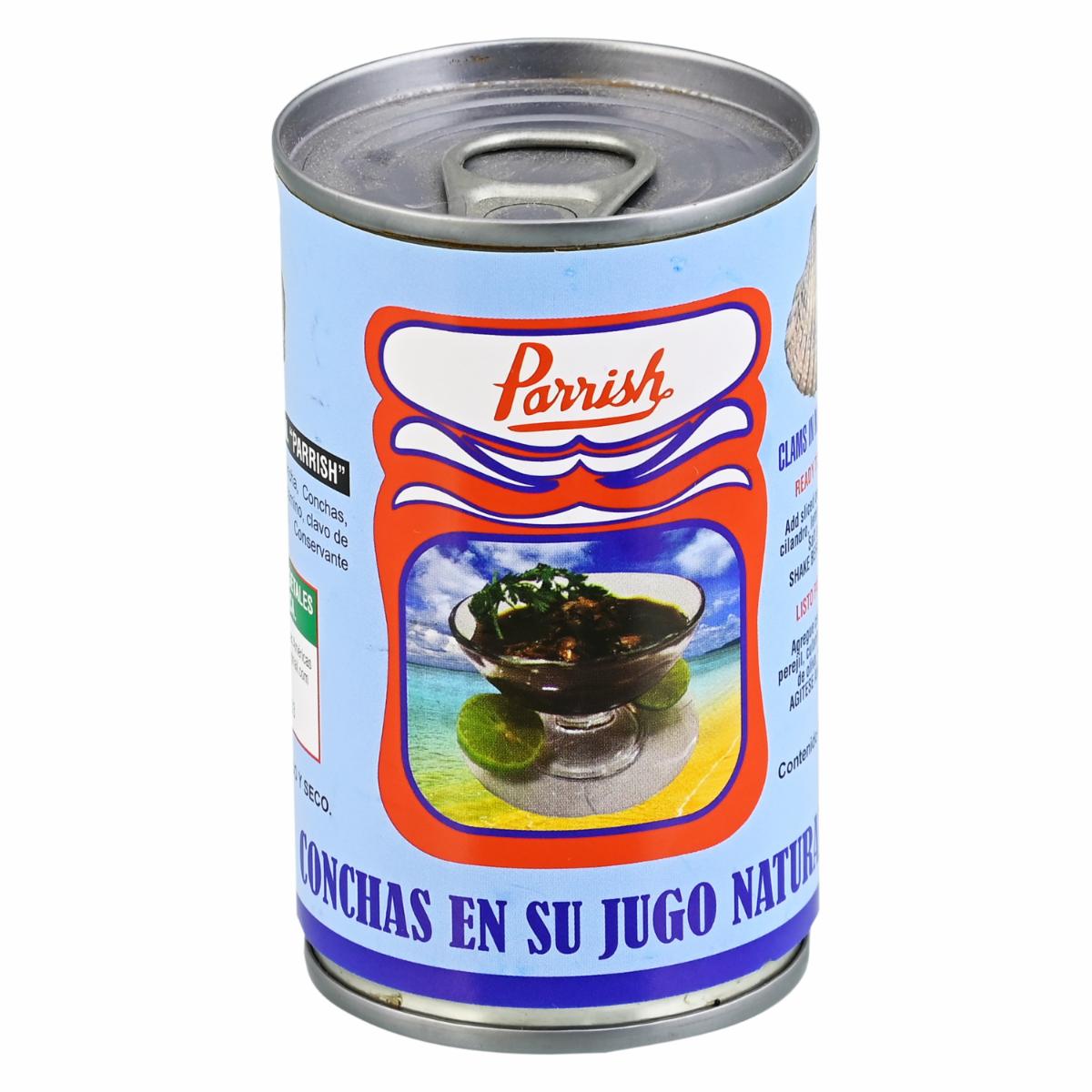 Conchas Enlatadas En Su Jugo PARRISH 150 G