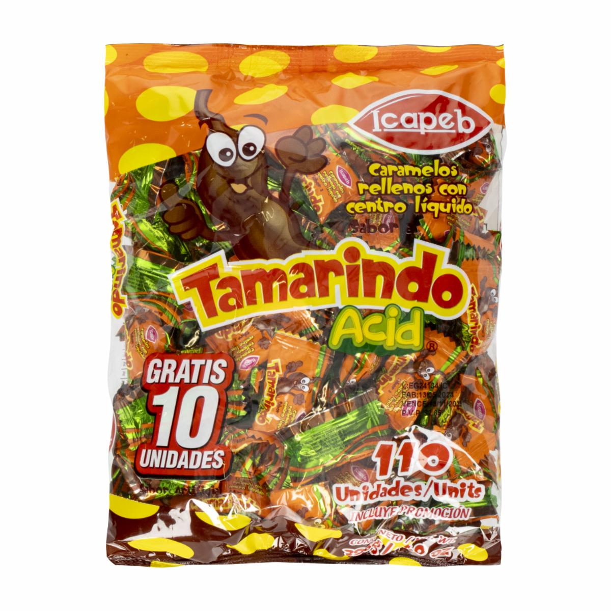 Caramelos Rellenos Con Centro De Tamarindo ICAPEB 396 G