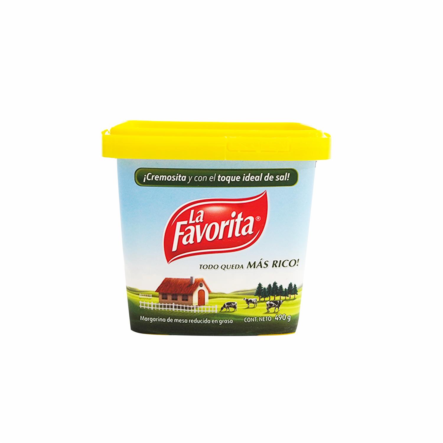 Margarina De Mesa LA FAVORITA 490 G