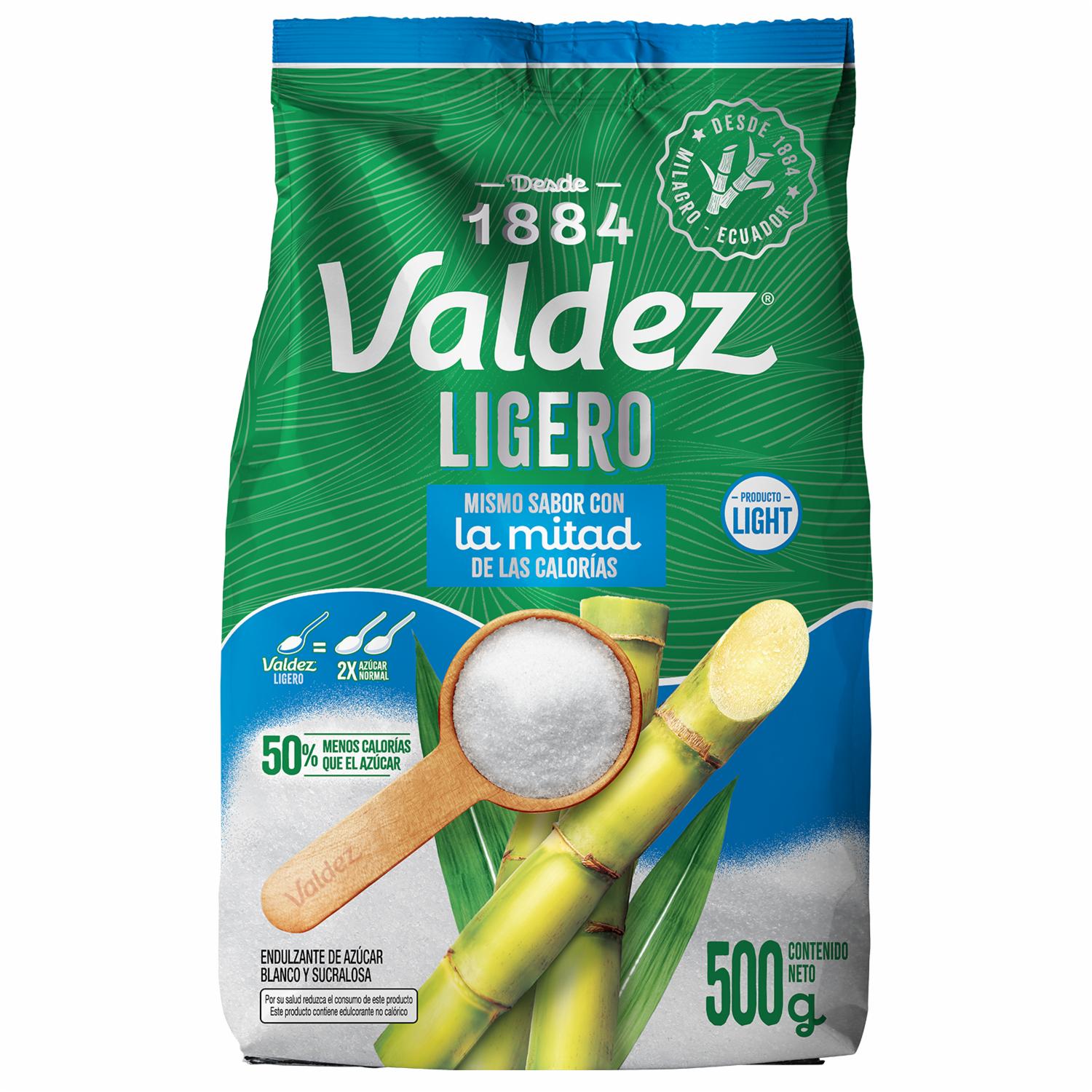 Endulzante De Azúcar Blanca Y Sucralosa VALDEZ 500 g