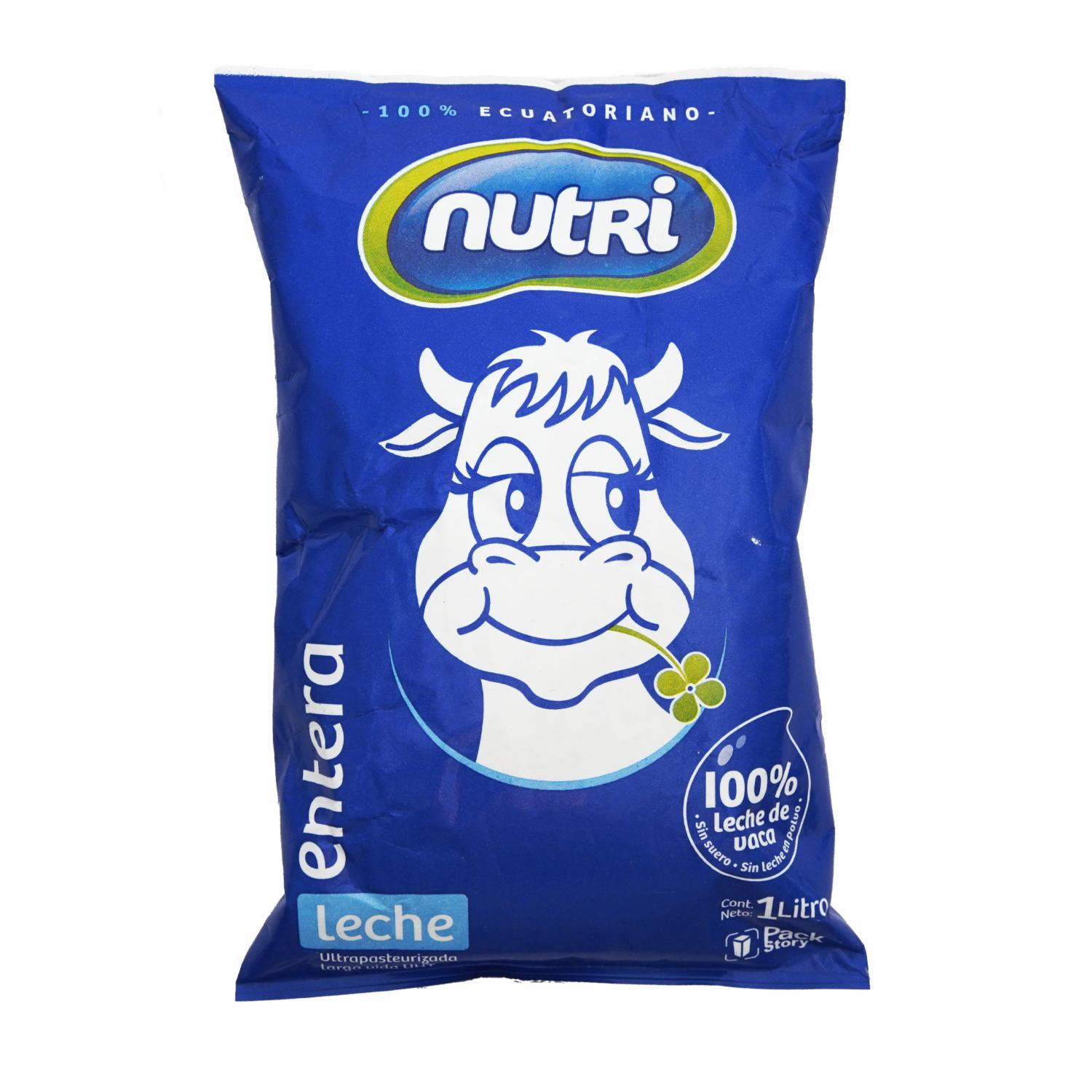 Leche Entera UHT NUTRI 1000  Ml