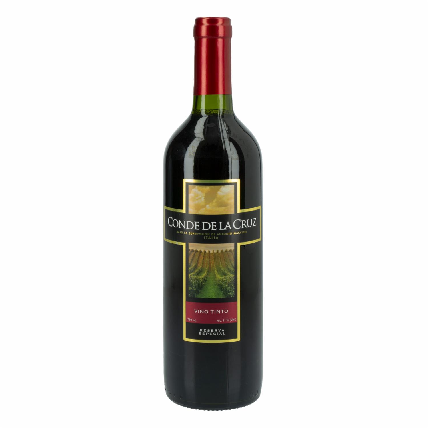Vino Tinto Reserva Especial CONDE DE LA CRUZ 750 Ml