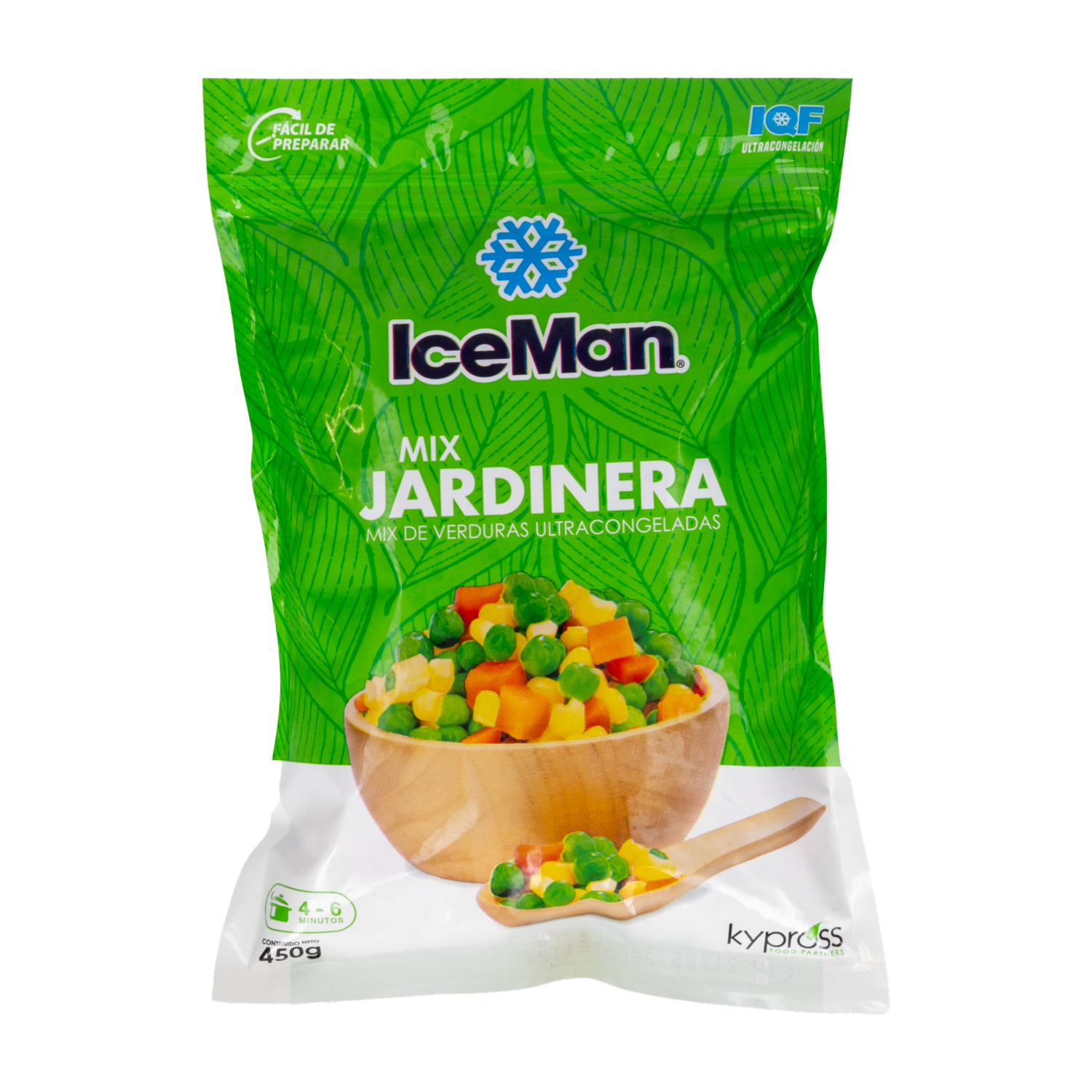 Mix Jardinera Ultracongeladas ICEMAN 450 G