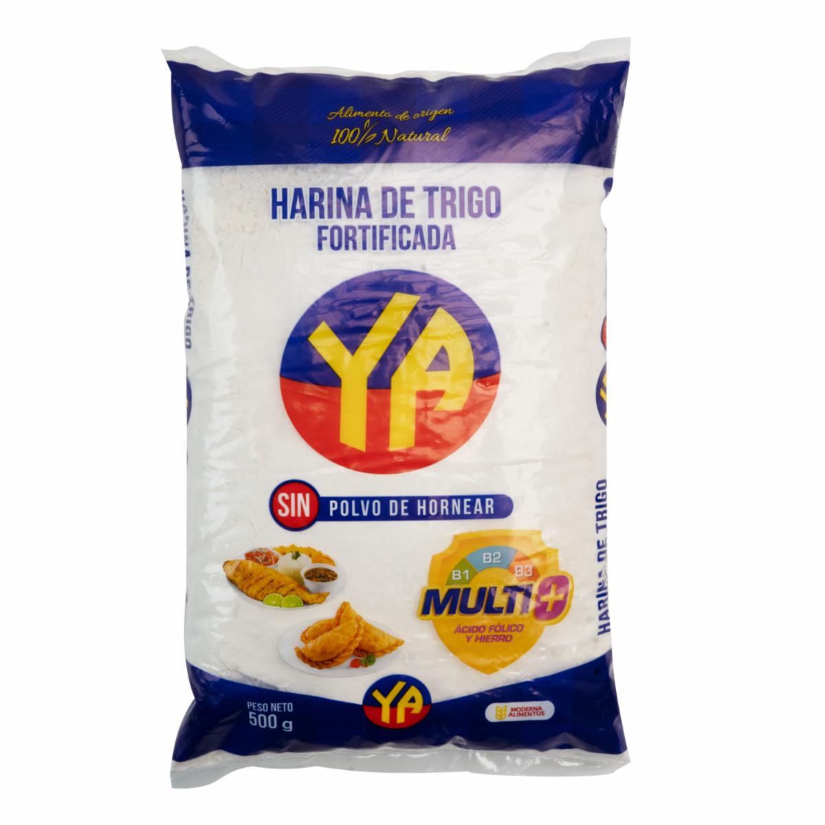 Harina De Trigo Sin Polvo Para Hornear YA 500 G