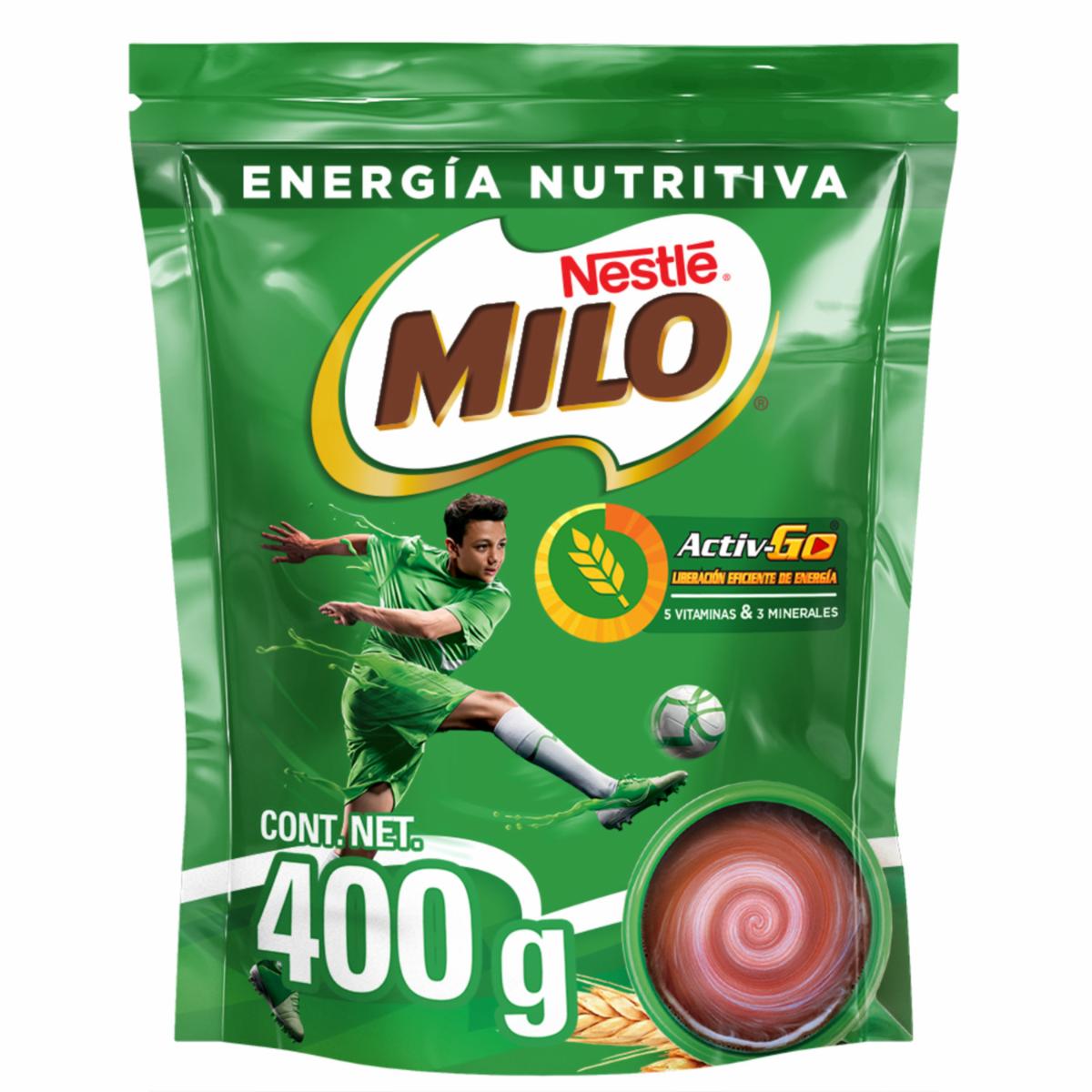 Chocolate En Polvo Activ-Go MILO 400 G