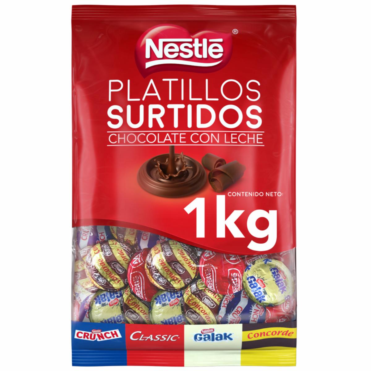 Chocolate Platillos Con Sabores Surtido NESTLÉ 1000 G