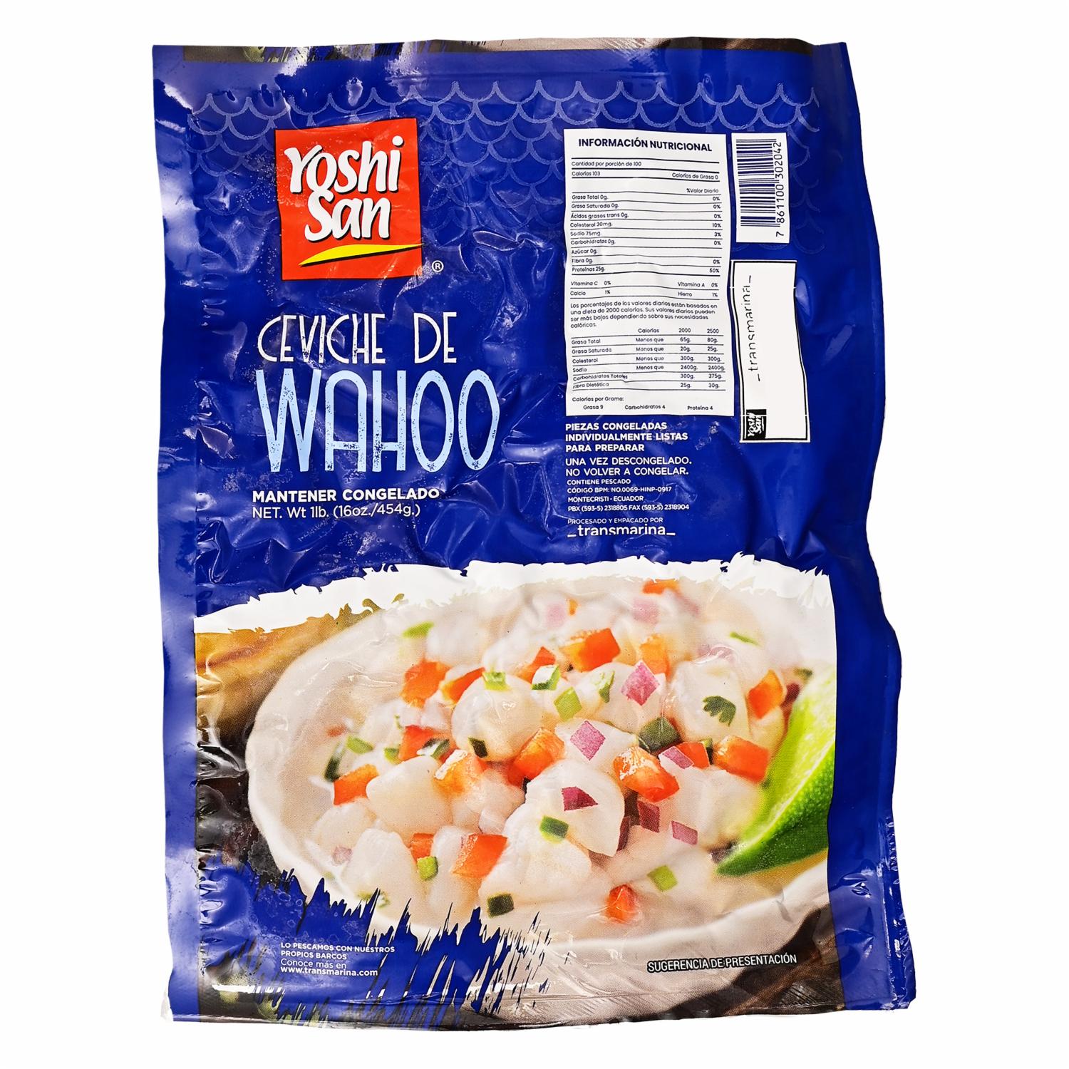 Ceviche Wahoo YOSHI SAN 454 G