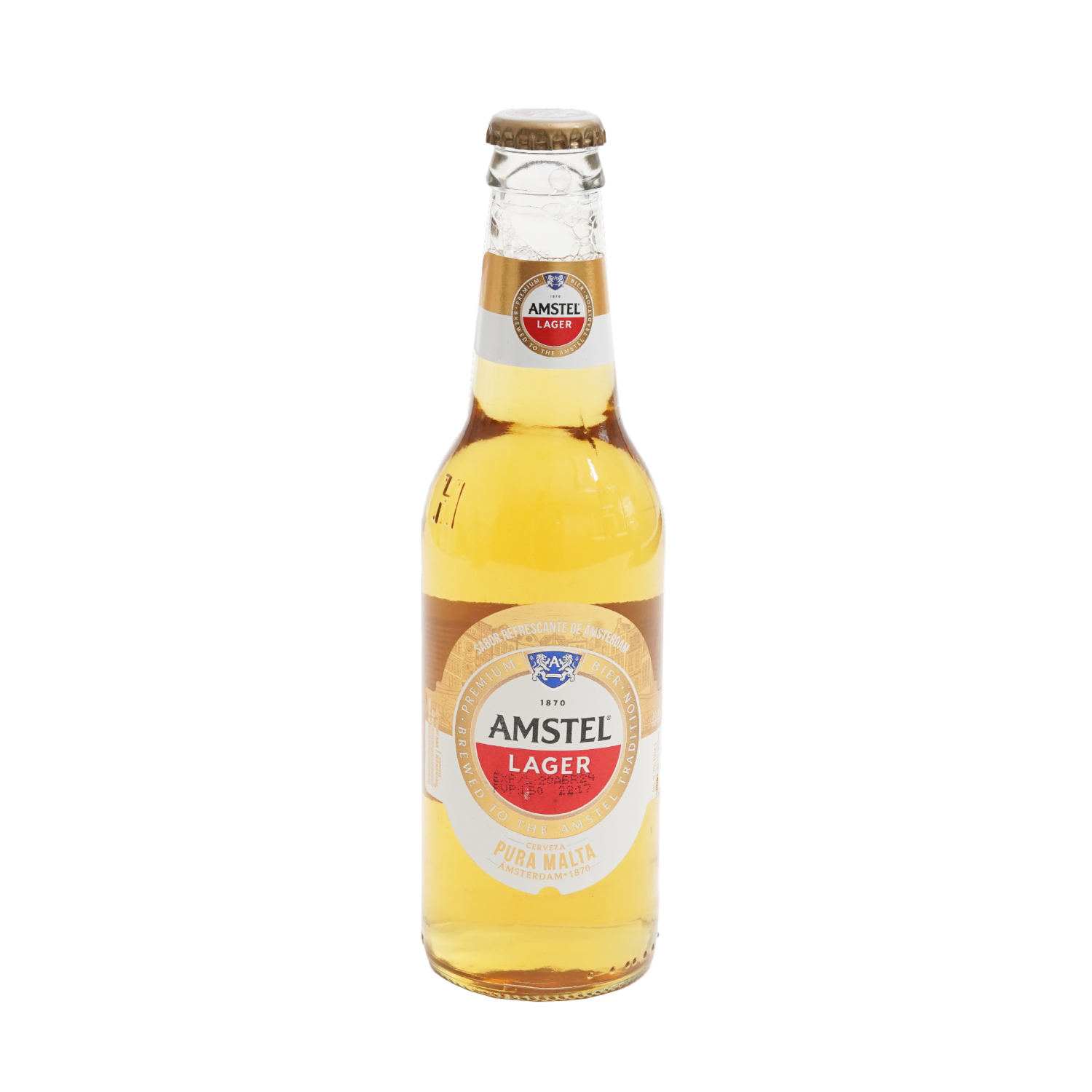 Cerveza En Botella AMSTEL 330 Ml