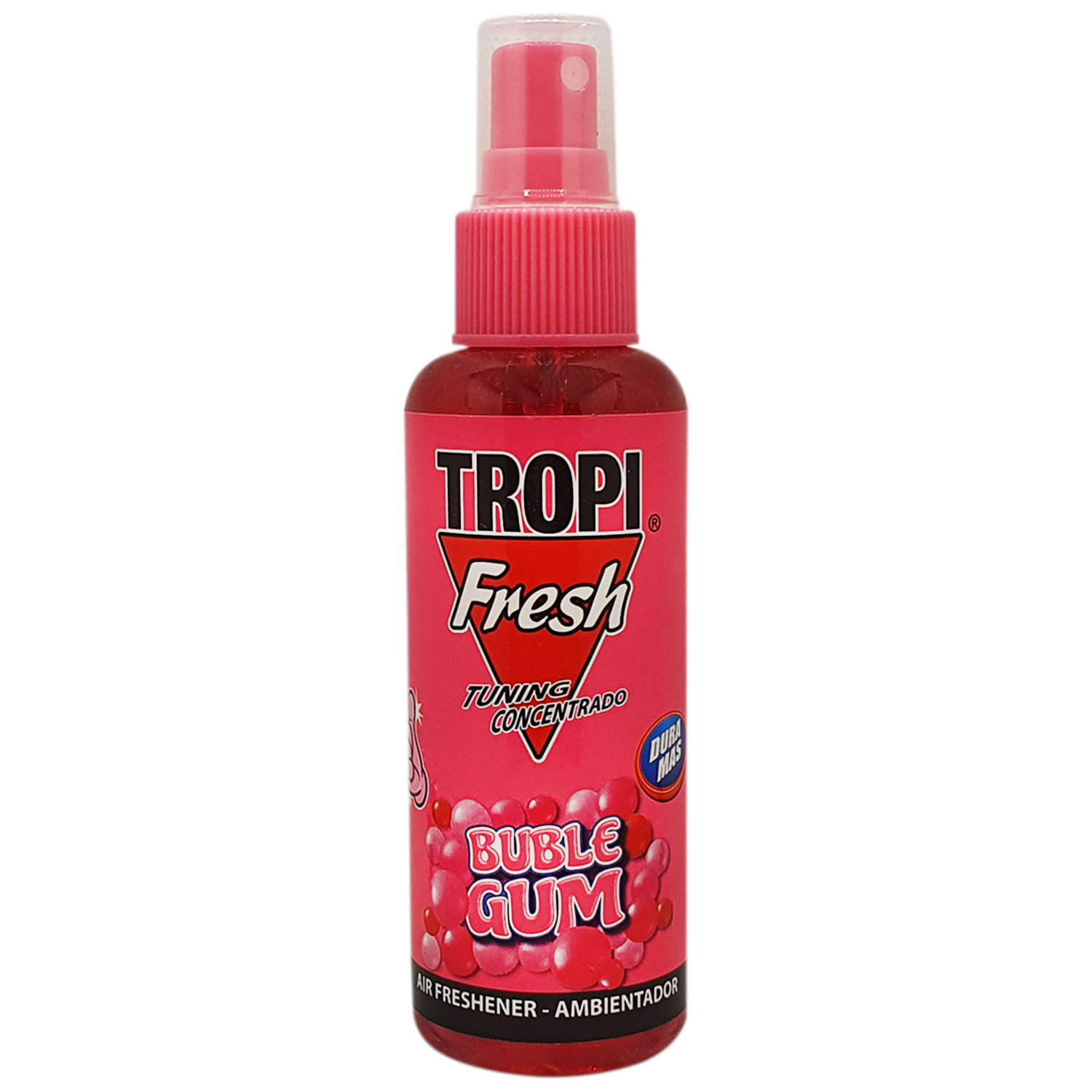Ambiental Para Auto En Spray Aroma Chicle Fresa TROPI FRESH 120 Ml