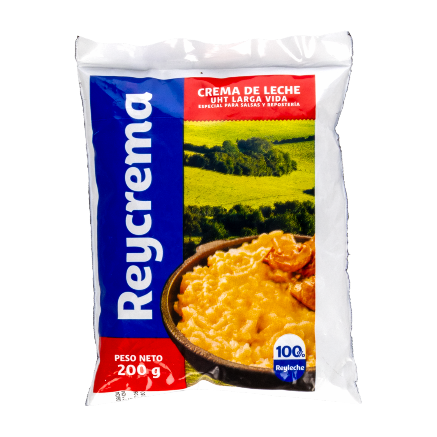 Crema De Leche UHT Larga Vida REYCREMA 200 G