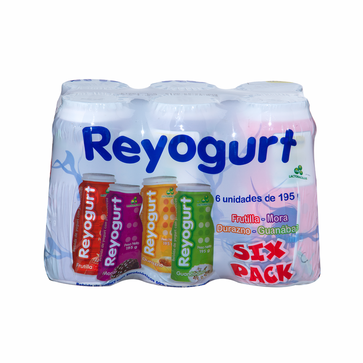 Yogurt Surtido REYOGURT 6 x 195 g